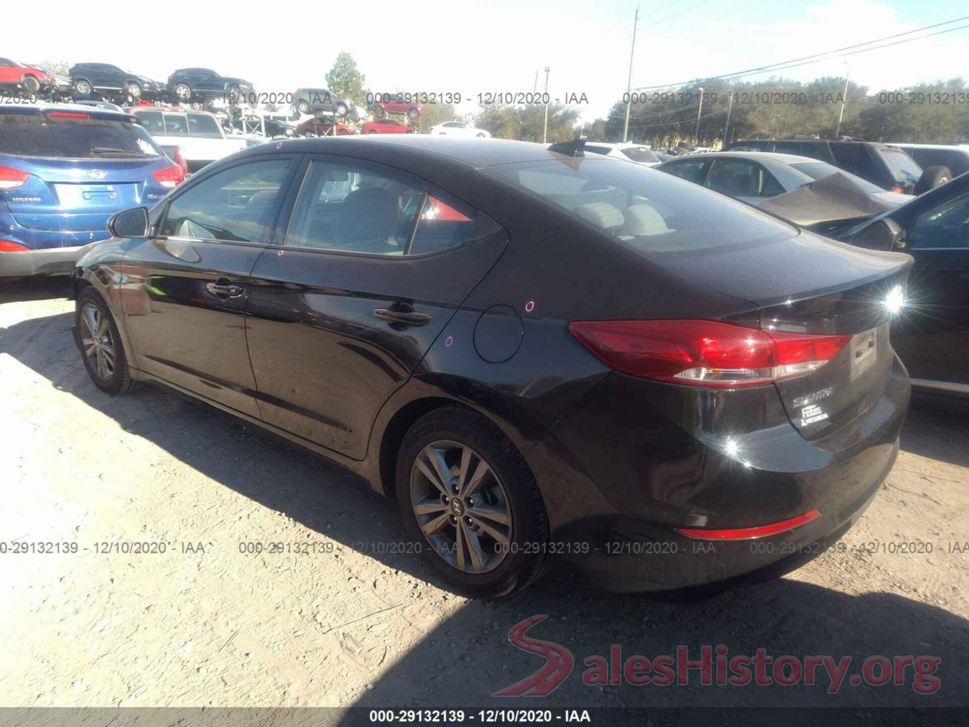 5NPD84LF2JH258543 2018 HYUNDAI ELANTRA