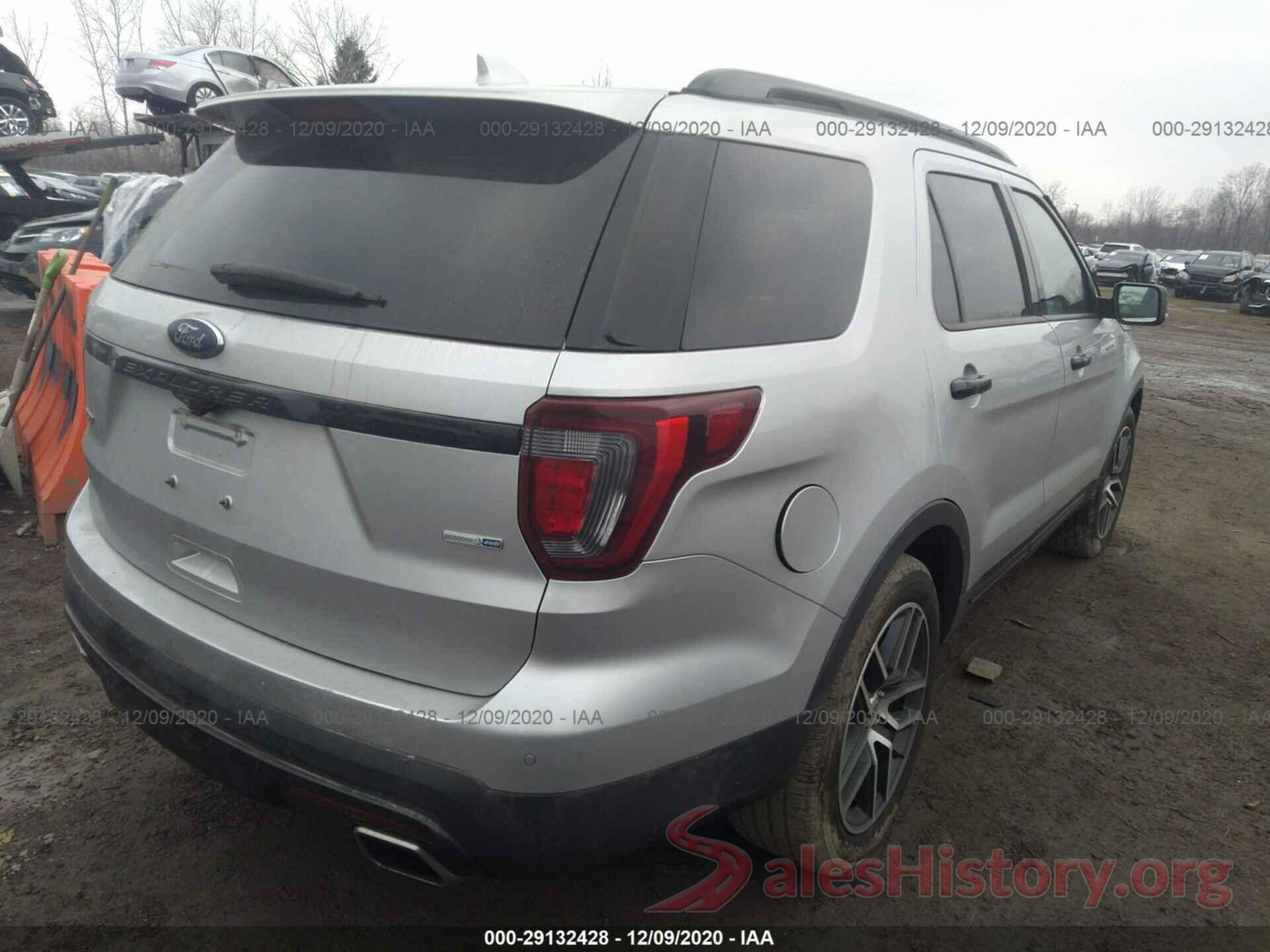 1FM5K8GT5GGB93225 2016 FORD EXPLORER