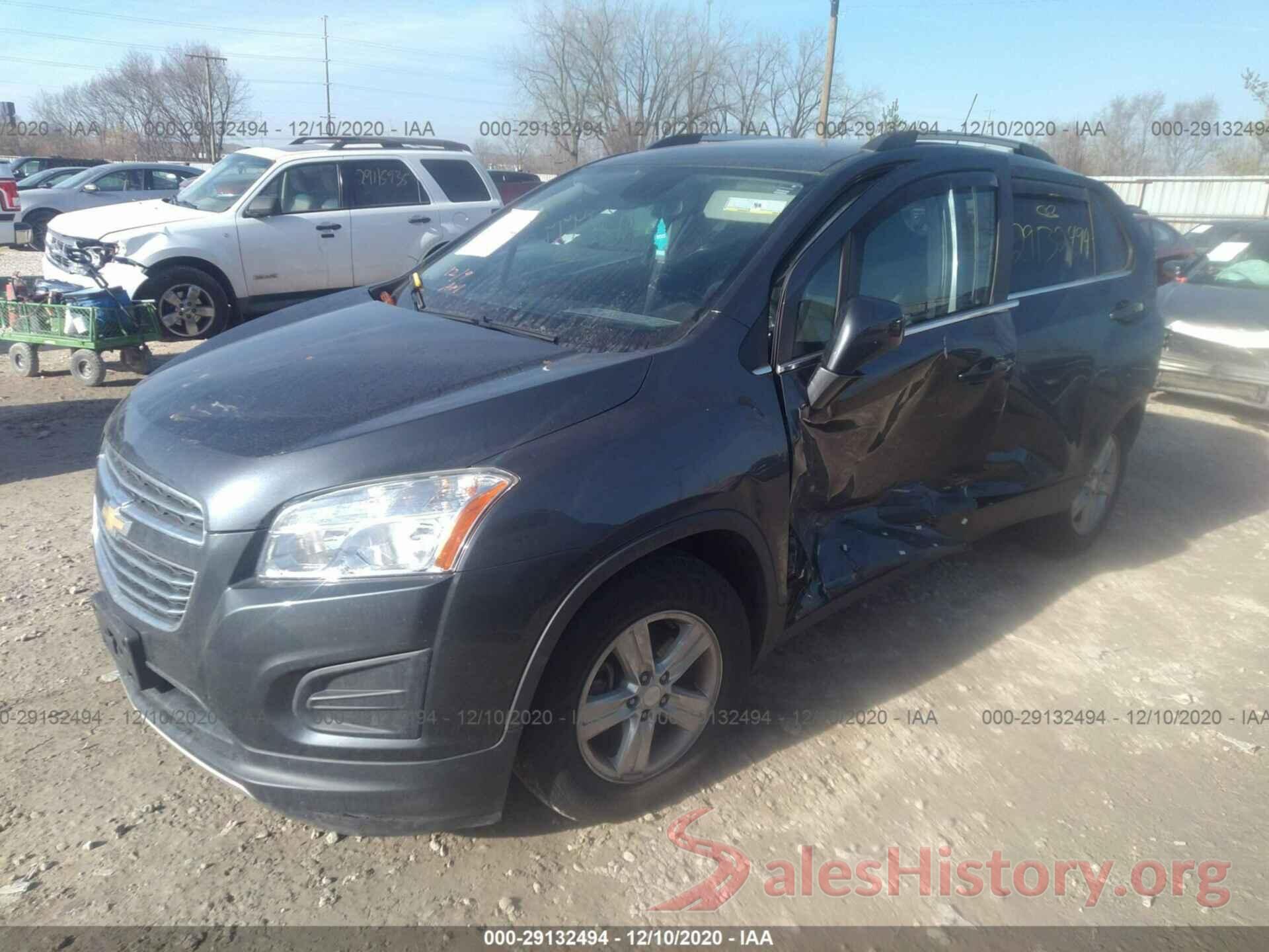 3GNCJLSB8GL125956 2016 CHEVROLET TRAX