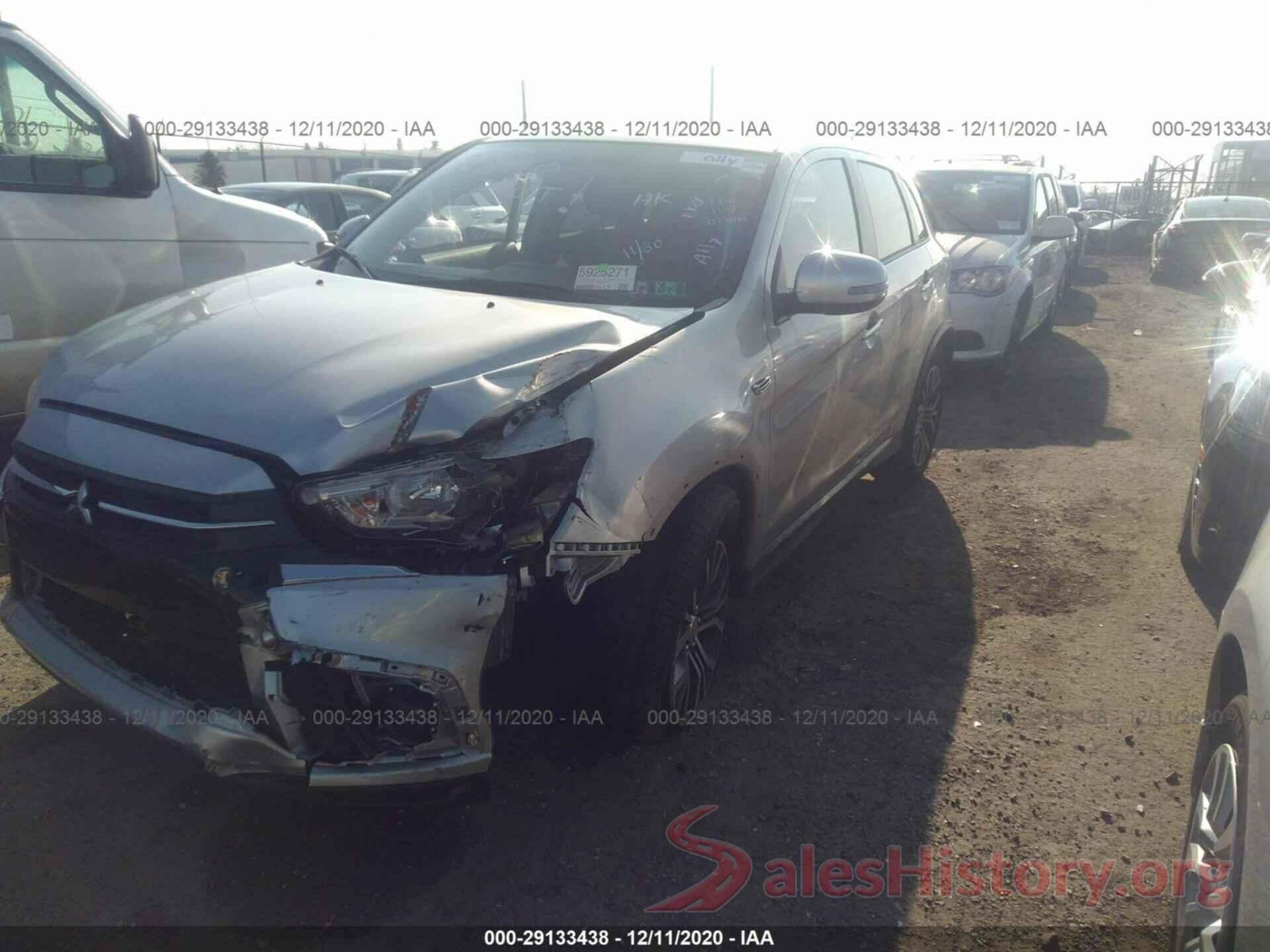 JA4AP3AU6KU033464 2019 MITSUBISHI OUTLANDER SPORT