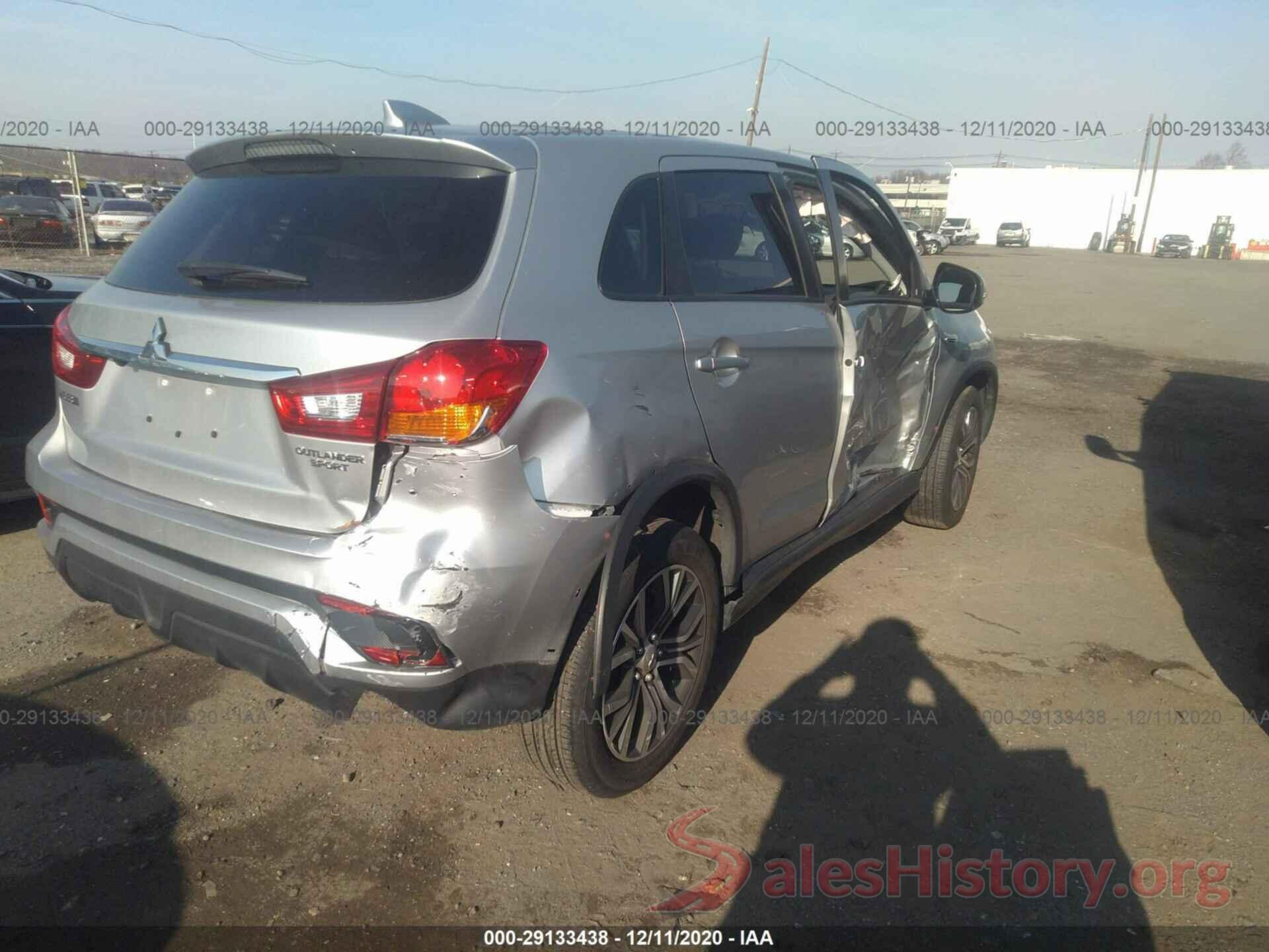 JA4AP3AU6KU033464 2019 MITSUBISHI OUTLANDER SPORT