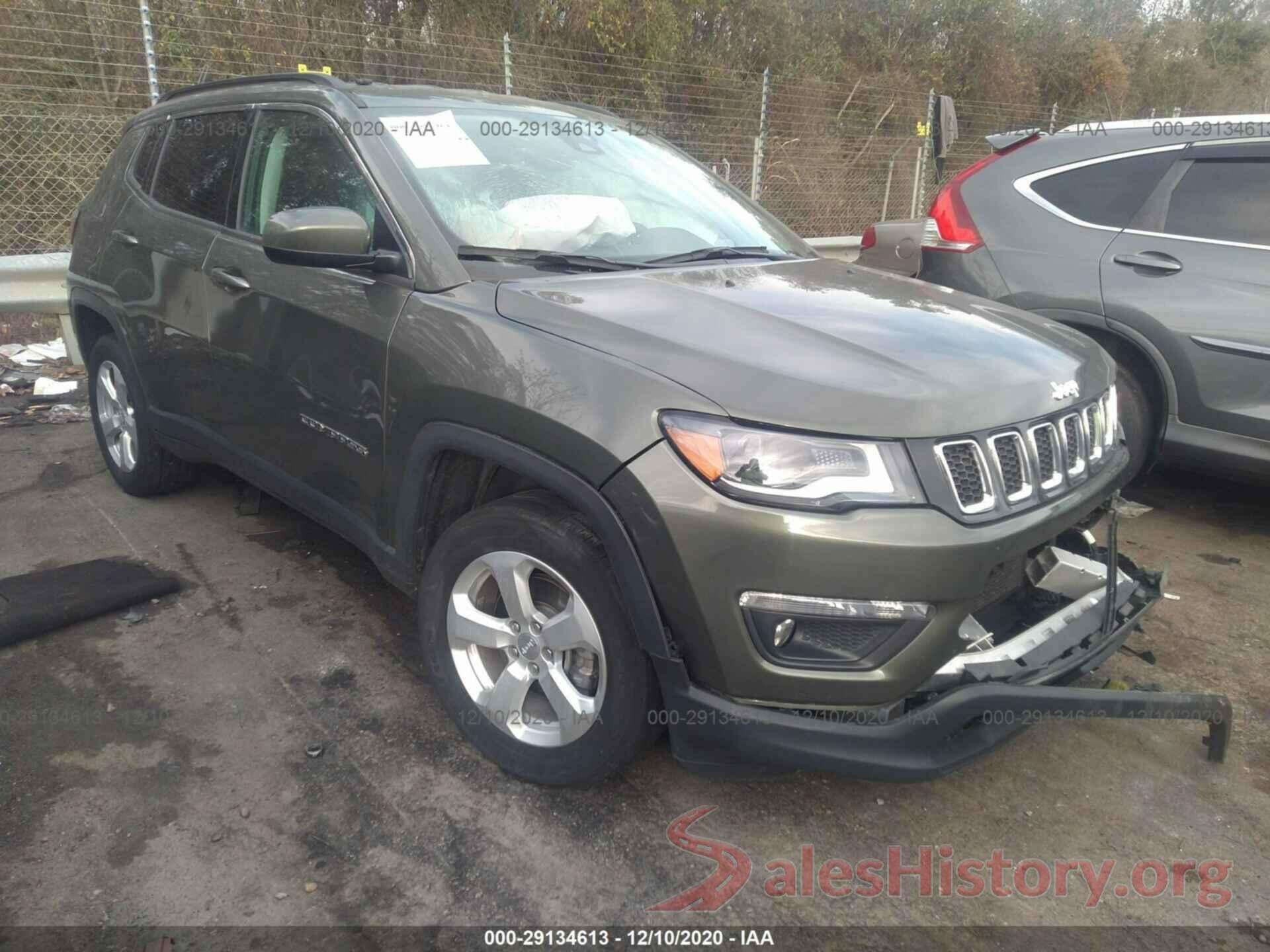 3C4NJDBB1JT393245 2018 JEEP COMPASS