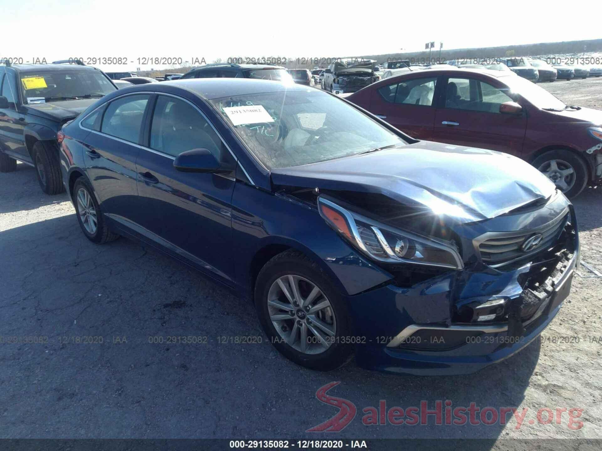 5NPE24AF0HH595425 2017 HYUNDAI SONATA