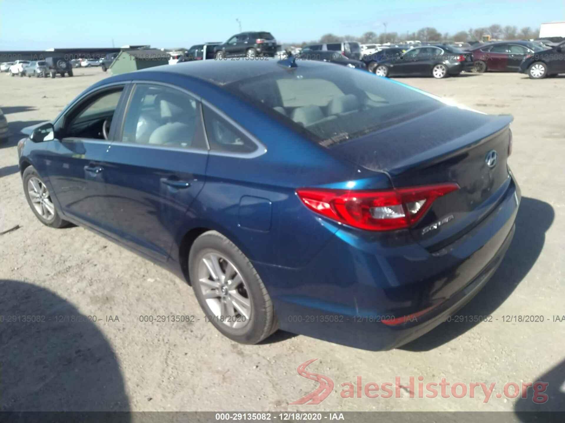 5NPE24AF0HH595425 2017 HYUNDAI SONATA