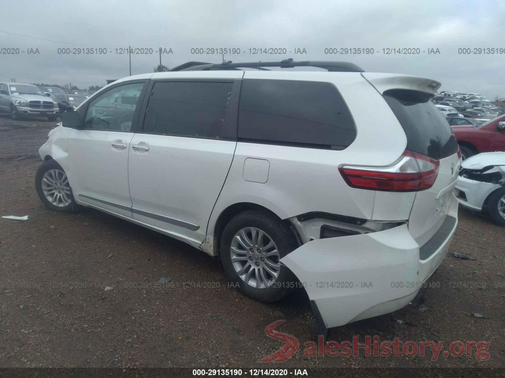 5TDYZ3DC3HS811332 2017 TOYOTA SIENNA