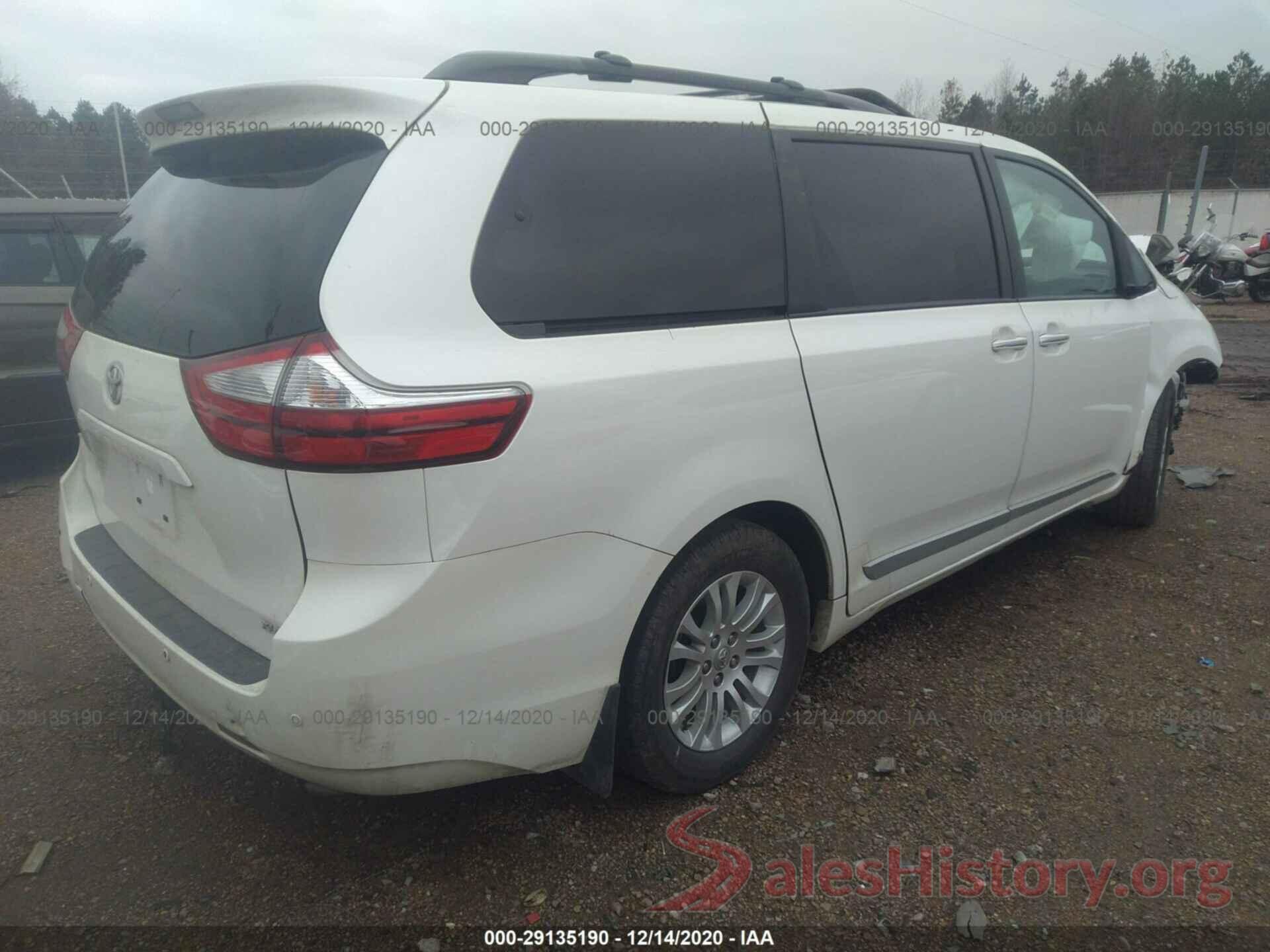 5TDYZ3DC3HS811332 2017 TOYOTA SIENNA