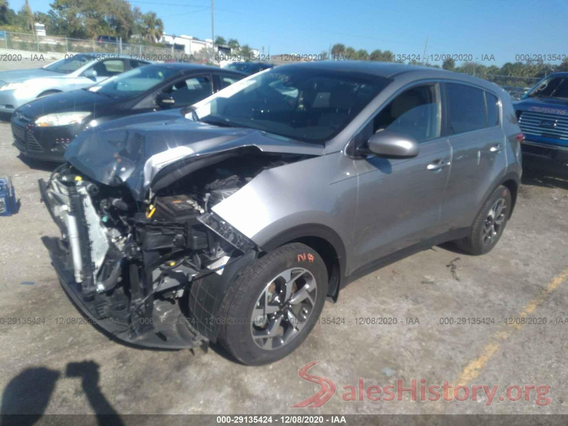 KNDPM3AC4L7741387 2020 KIA SPORTAGE