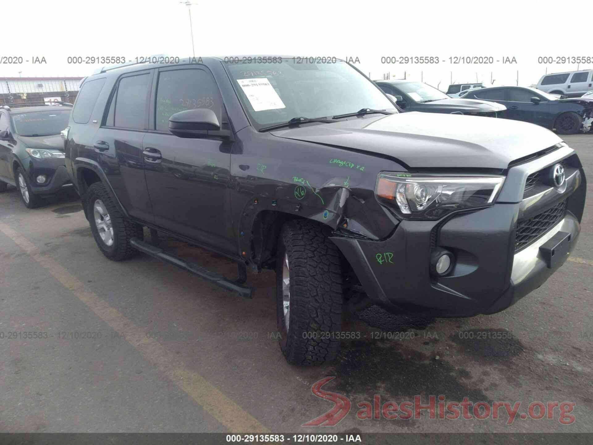 JTEBU5JR2G5404689 2016 TOYOTA 4RUNNER