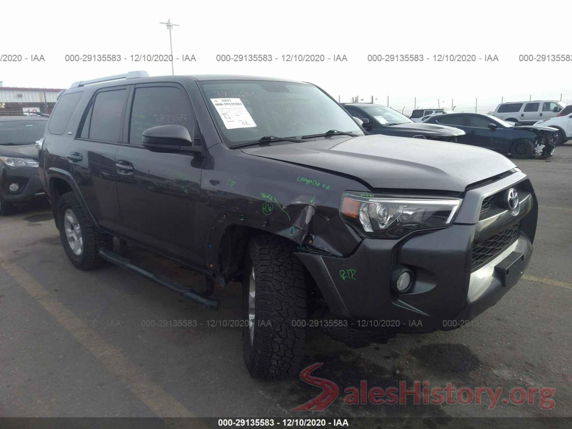 JTEBU5JR2G5404689 2016 TOYOTA 4RUNNER