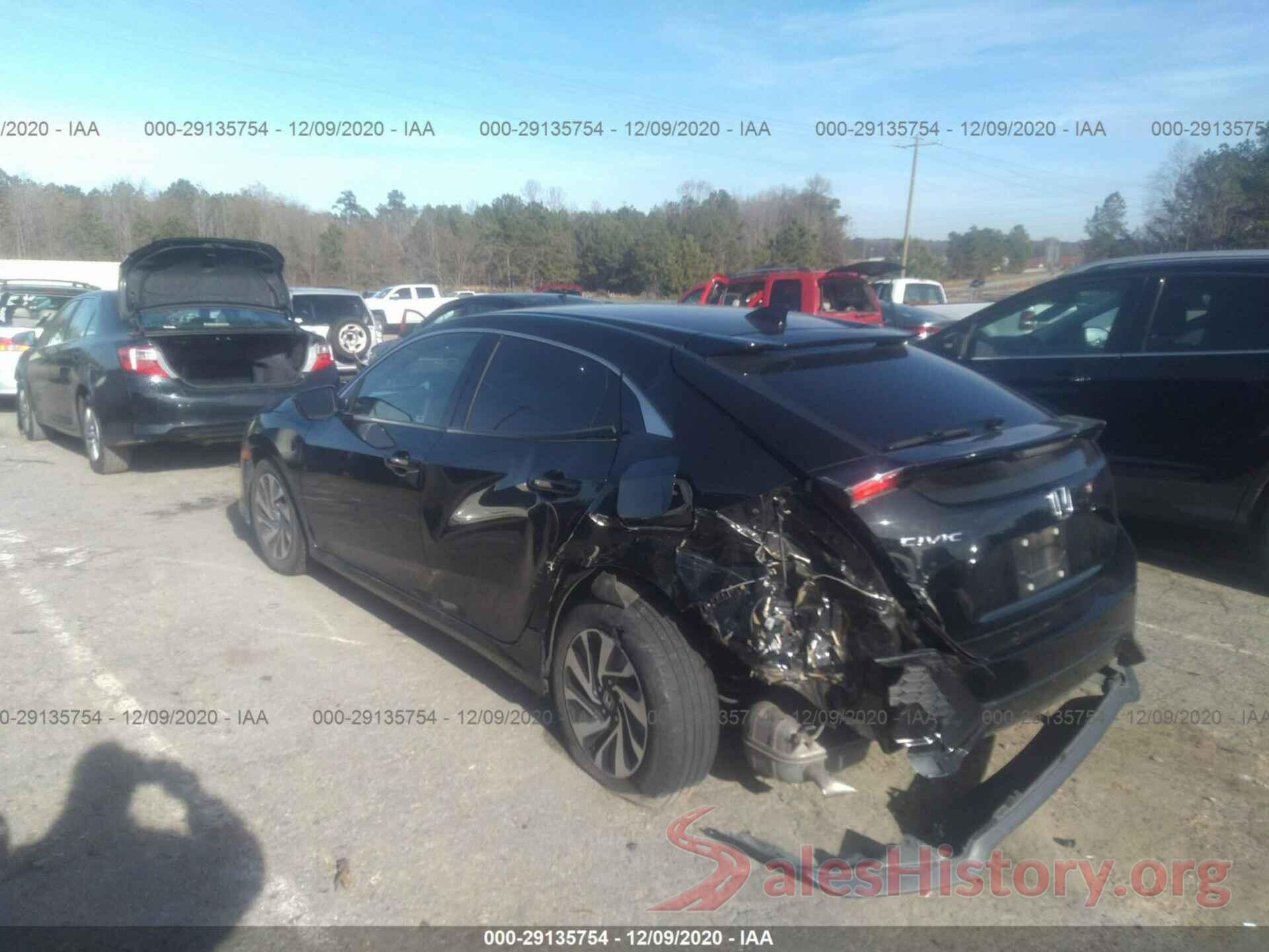 SHHFK7H27JU428720 2018 HONDA CIVIC HATCHBACK