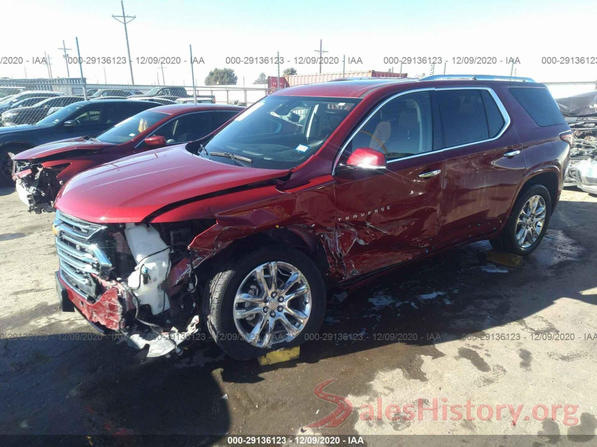 1GNEVJKW7KJ123653 2019 CHEVROLET TRAVERSE