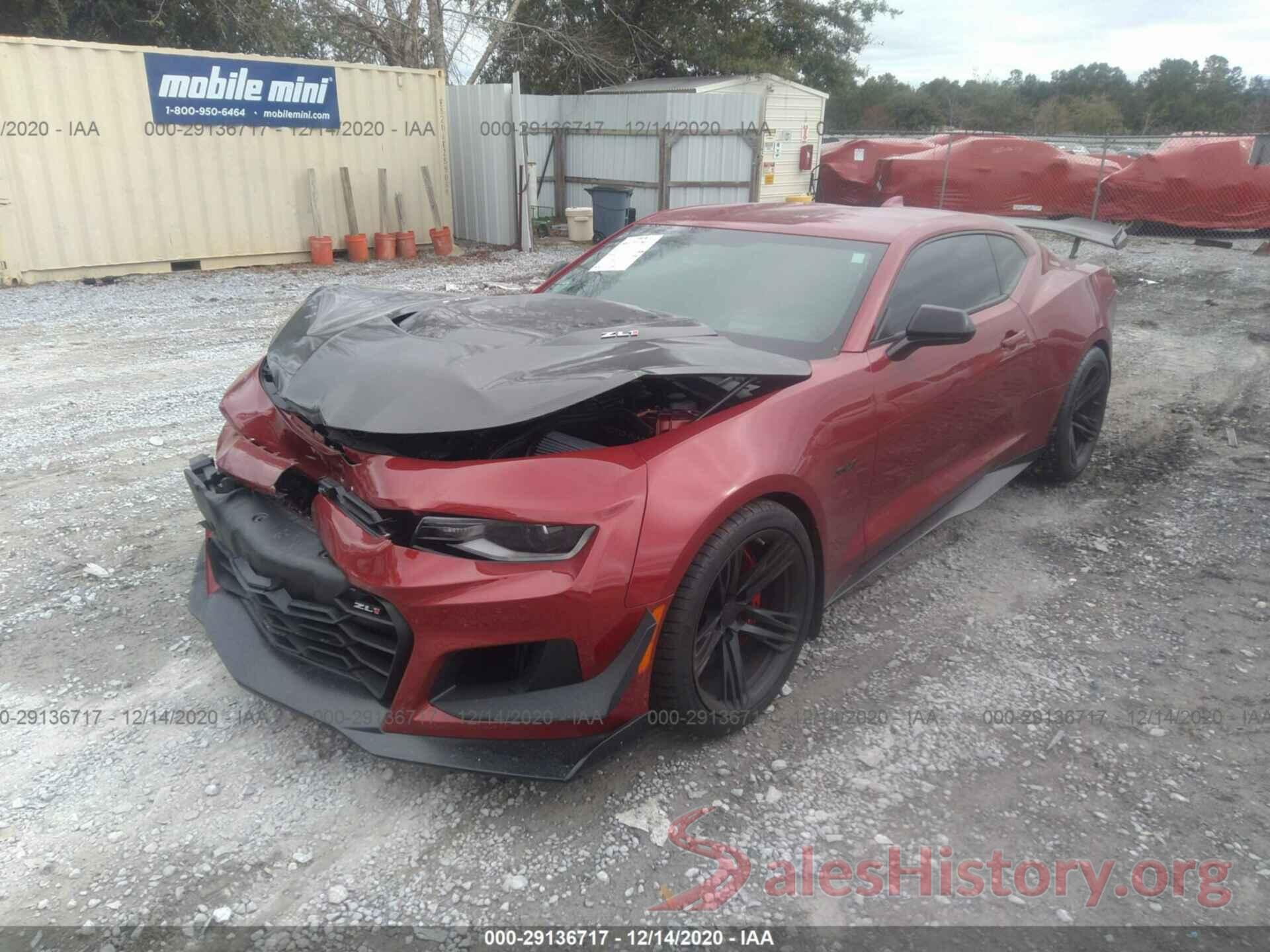 1G1FJ1R62K0140020 2019 CHEVROLET CAMARO