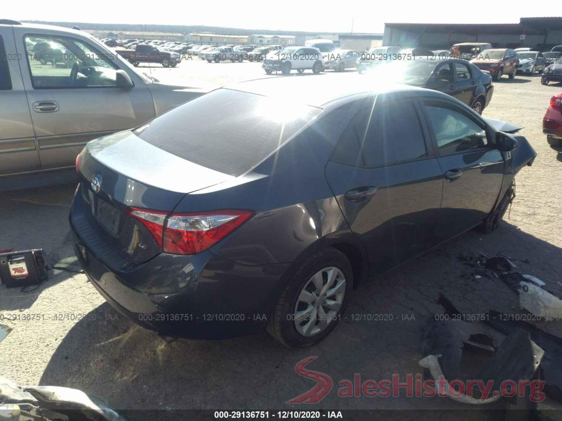 5YFBURHE5GP552868 2016 TOYOTA COROLLA