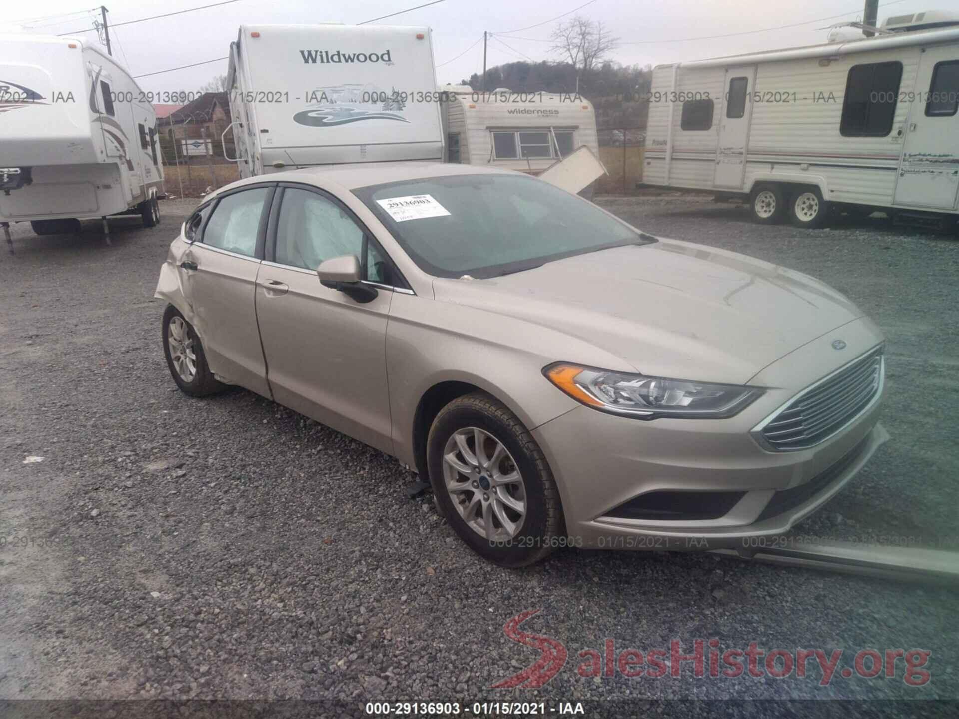 3FA6P0G7XHR226458 2017 FORD FUSION