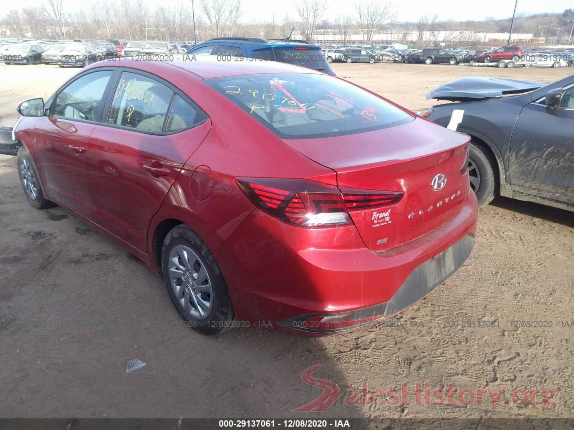 KMHD74LF5LU895045 2020 HYUNDAI ELANTRA