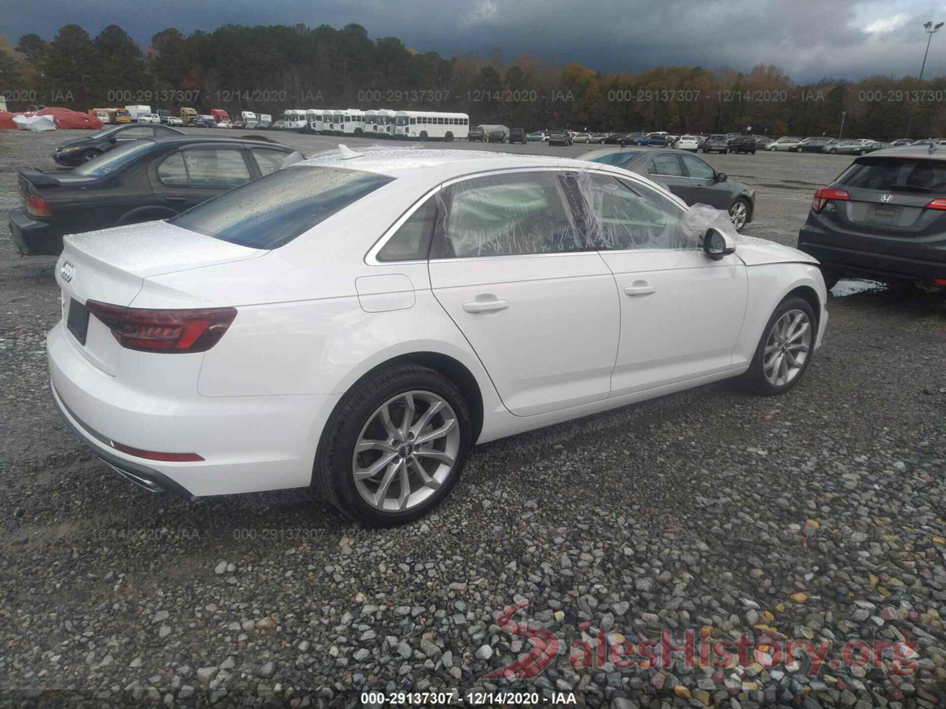 WAUGMAF48KA063084 2019 AUDI A4