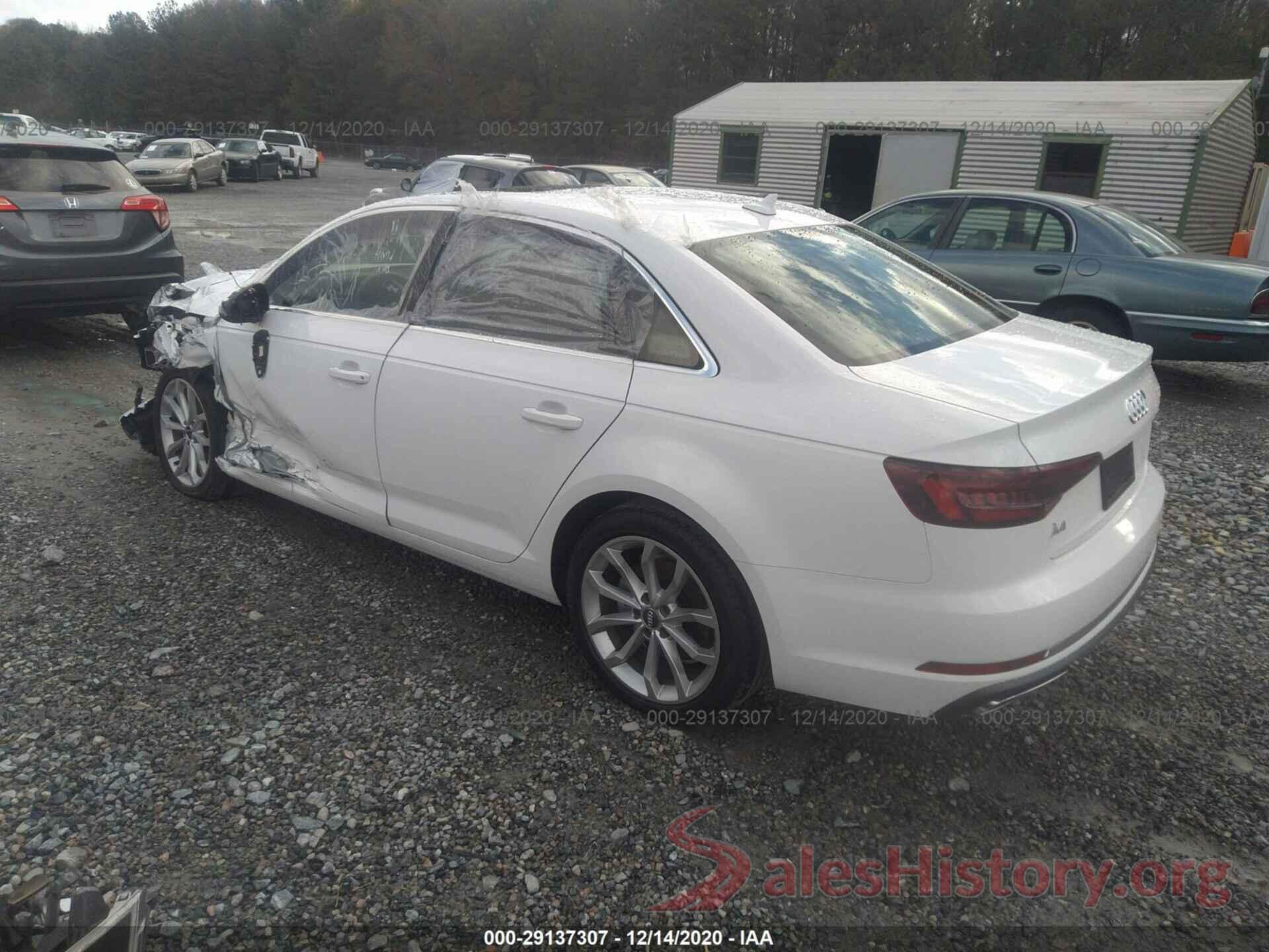 WAUGMAF48KA063084 2019 AUDI A4