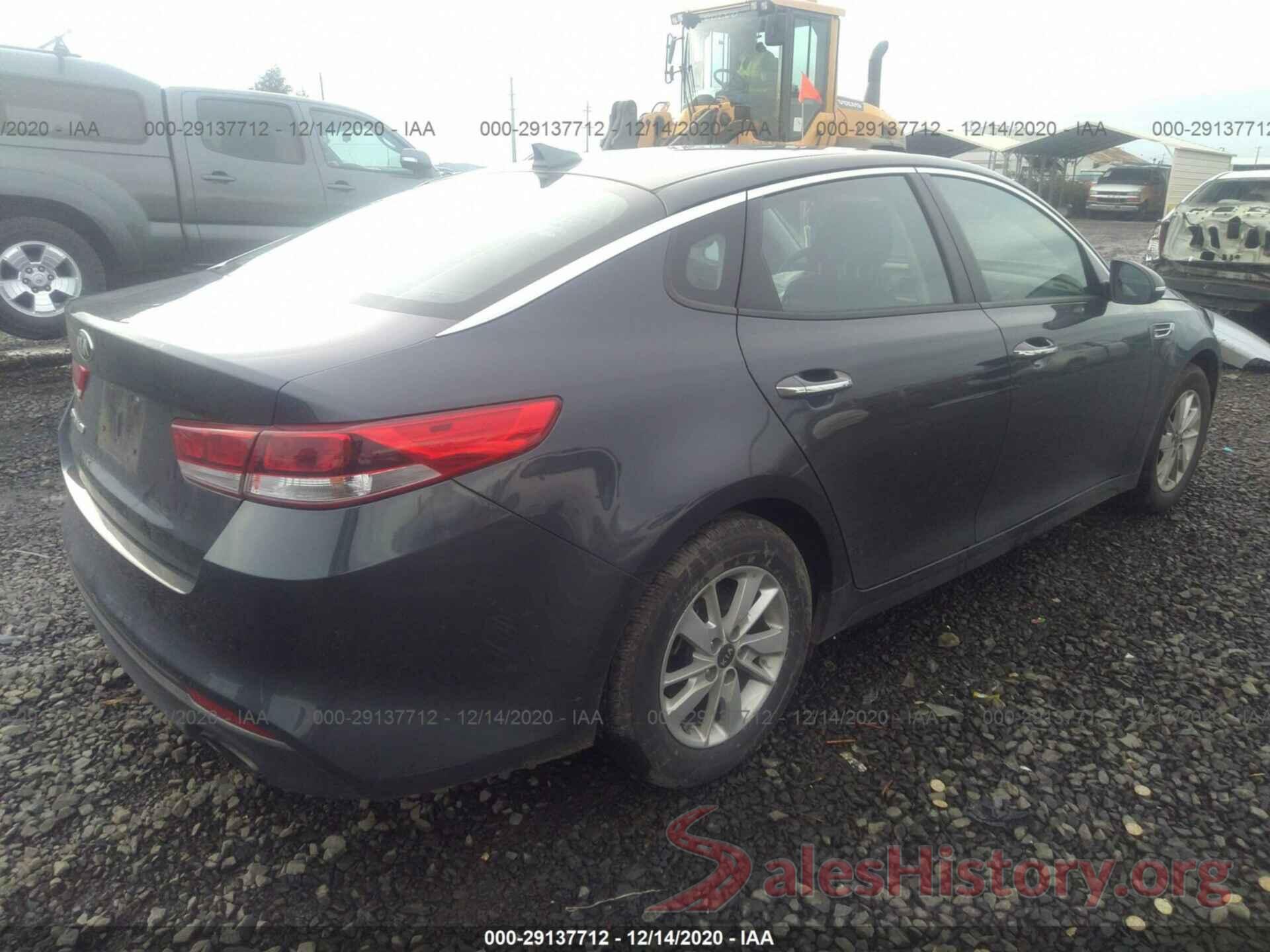 KNAGT4L39G5110848 2016 KIA OPTIMA