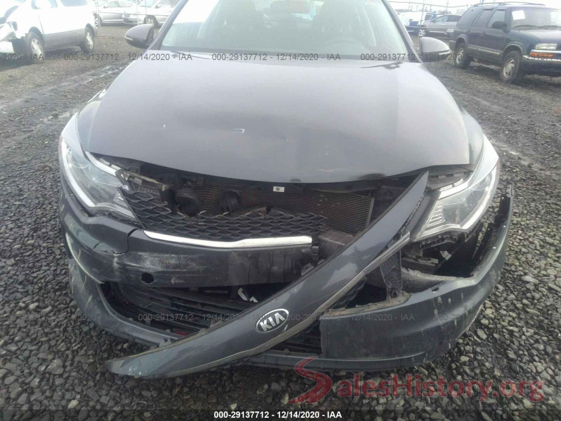 KNAGT4L39G5110848 2016 KIA OPTIMA