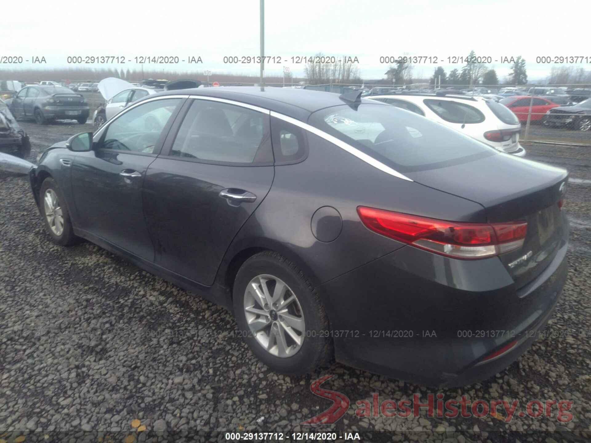 KNAGT4L39G5110848 2016 KIA OPTIMA