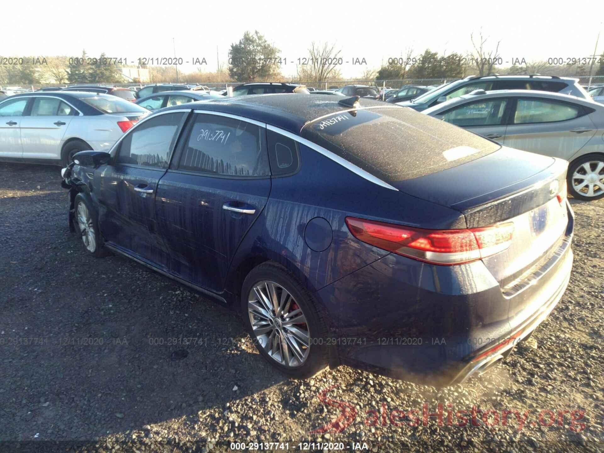 5XXGV4L29GG109781 2016 KIA OPTIMA