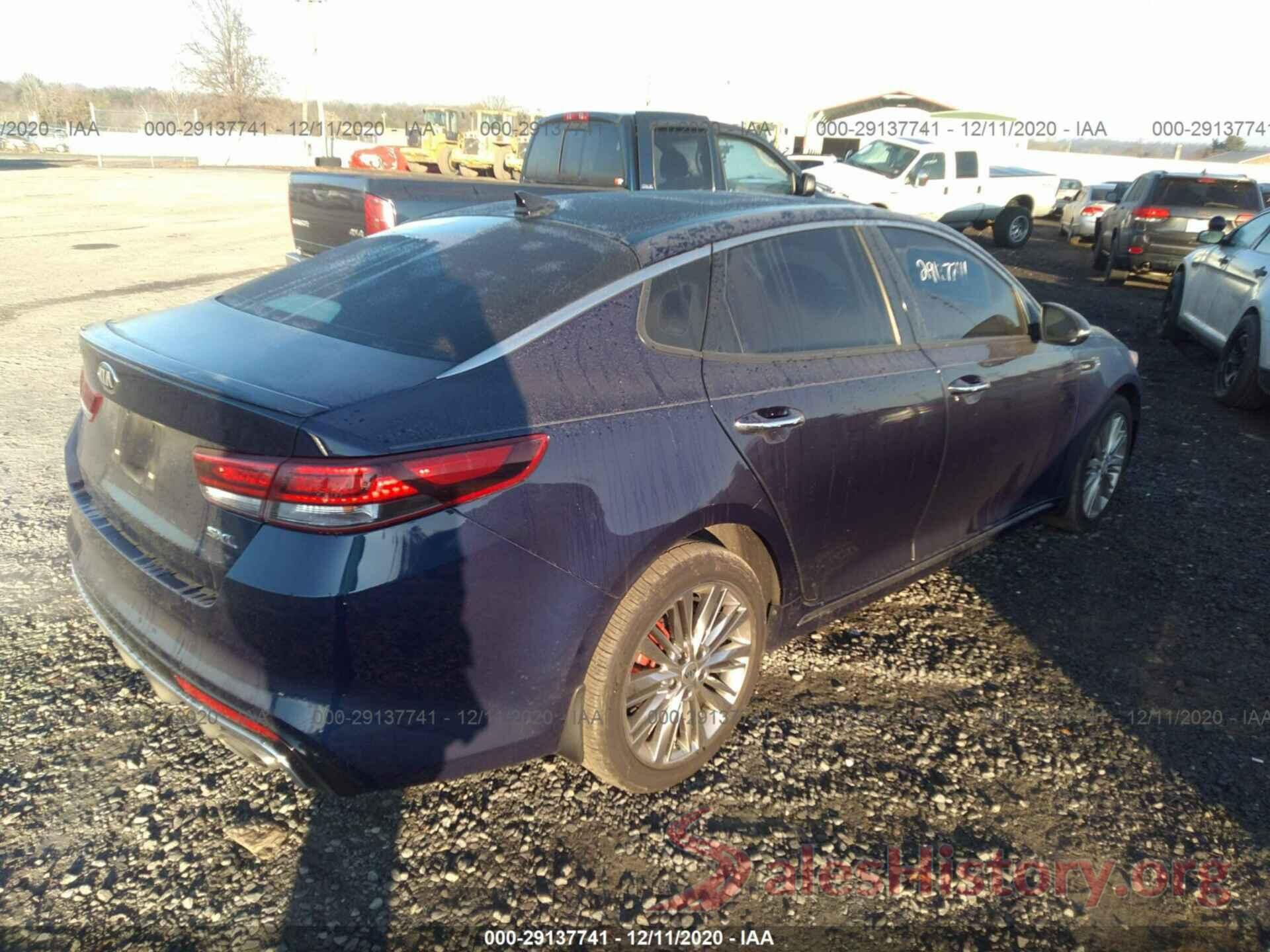 5XXGV4L29GG109781 2016 KIA OPTIMA