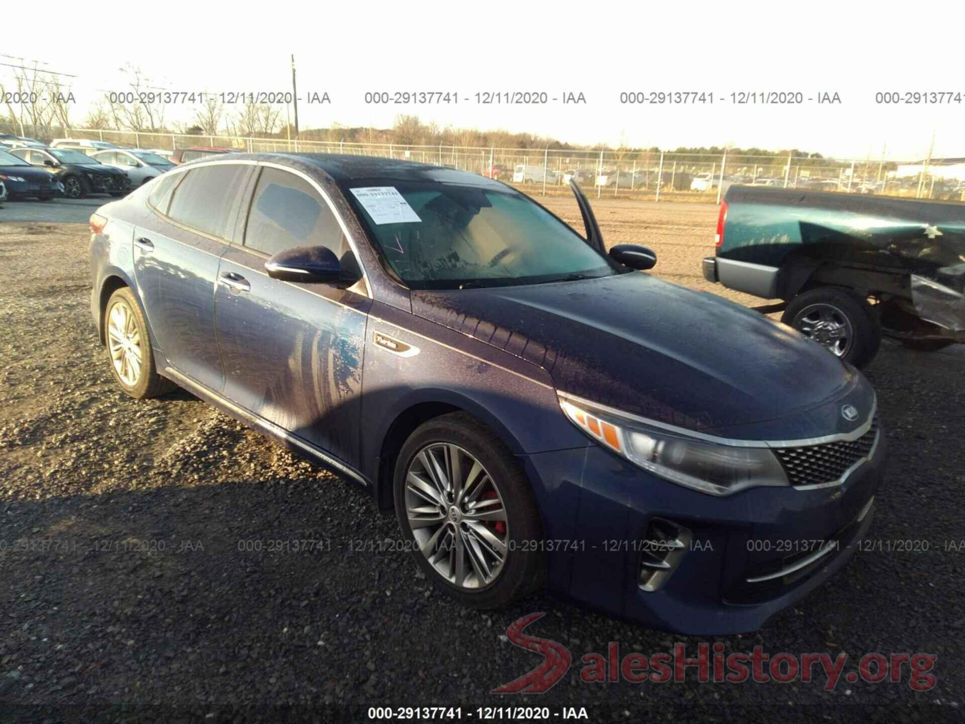 5XXGV4L29GG109781 2016 KIA OPTIMA