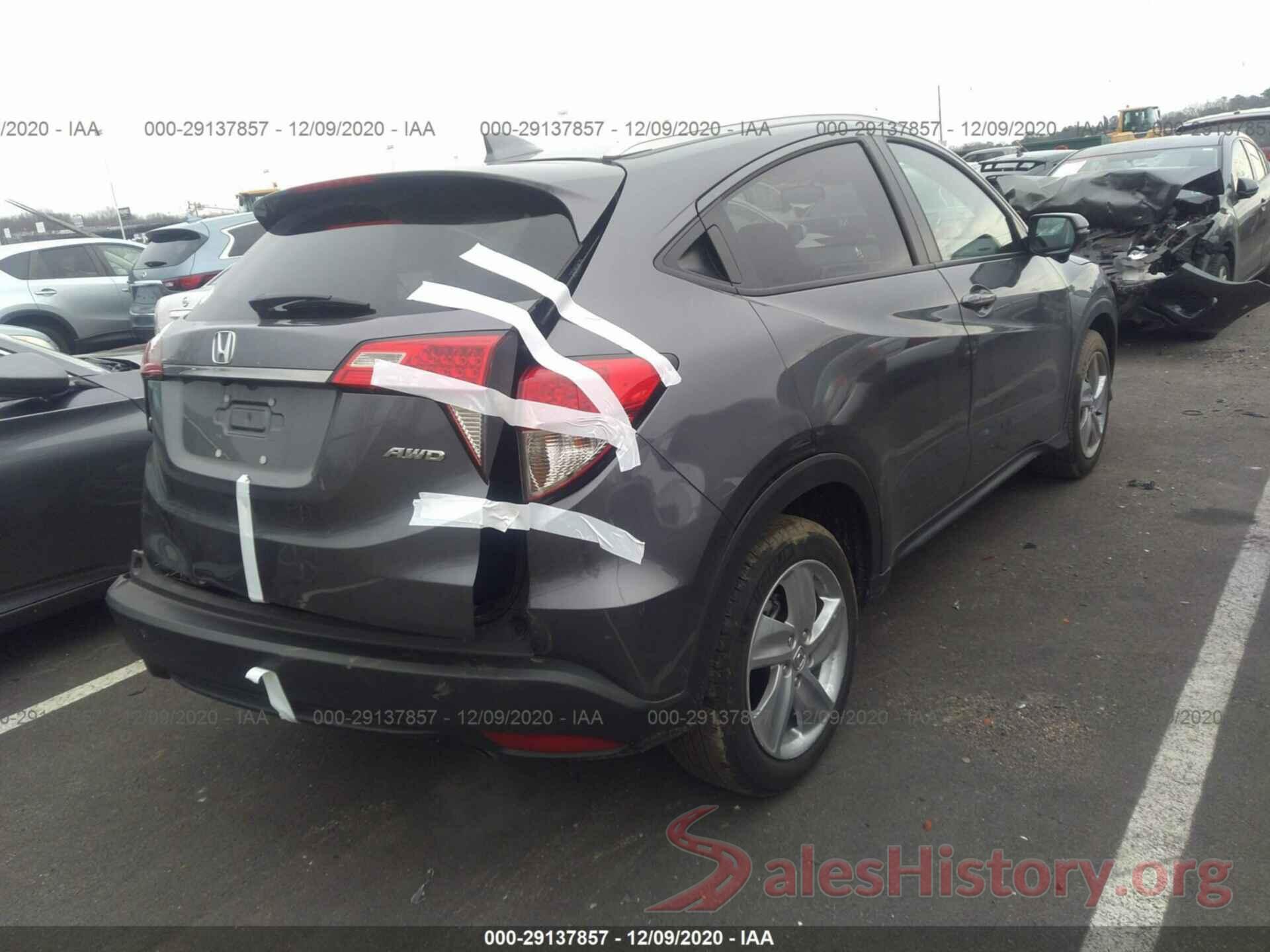 3CZRU6H50KM743878 2019 HONDA HR-V