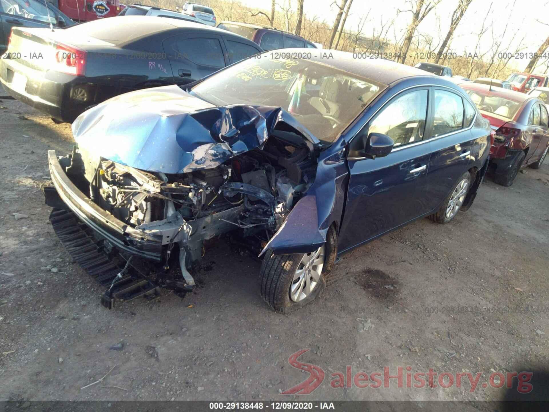 3N1AB7AP8KY409989 2019 NISSAN SENTRA