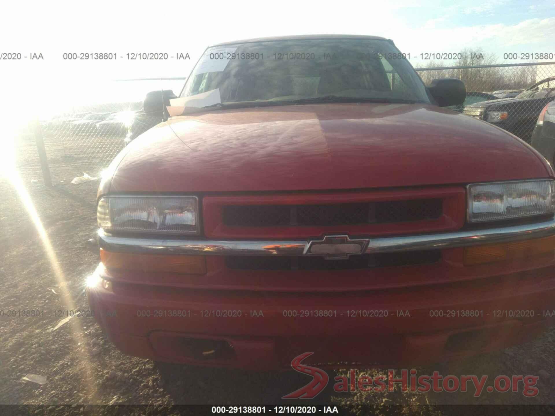 1GNDT13X34K163525 2004 CHEVROLET BLAZER