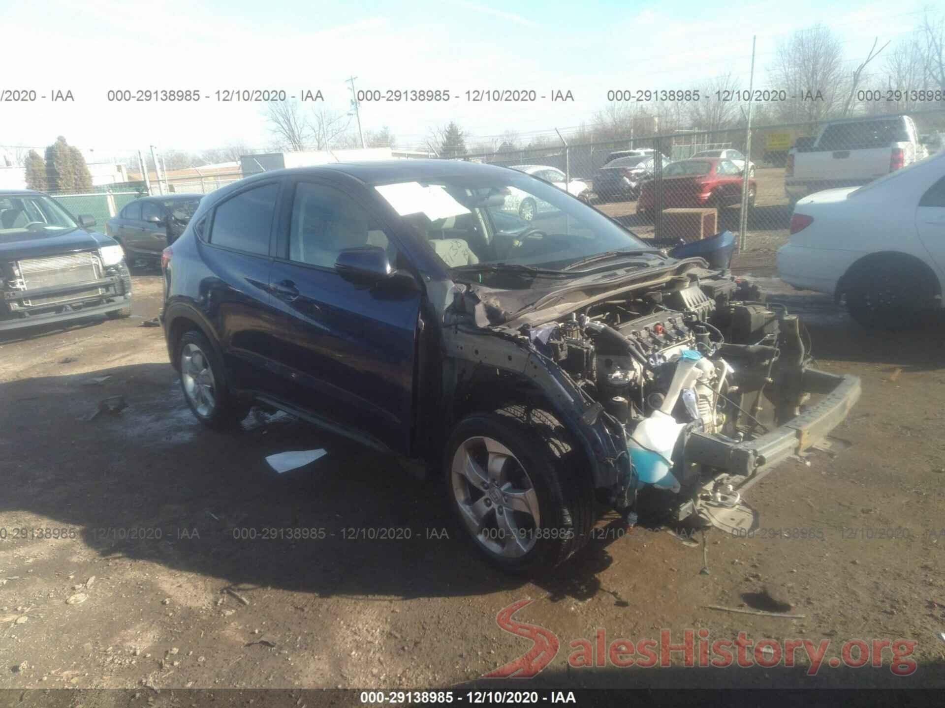 3CZRU6H53GM705214 2016 HONDA HR-V