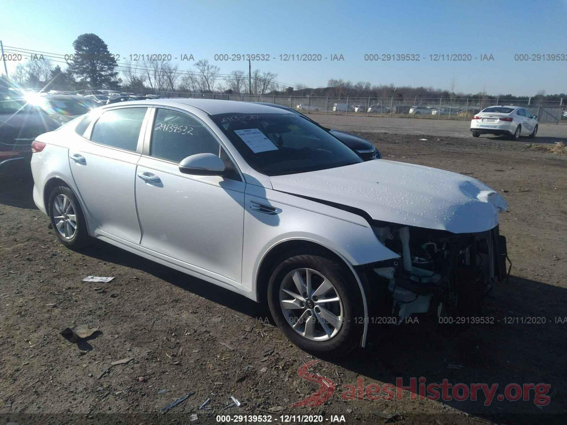 KNAGT4L36G5095905 2016 KIA OPTIMA