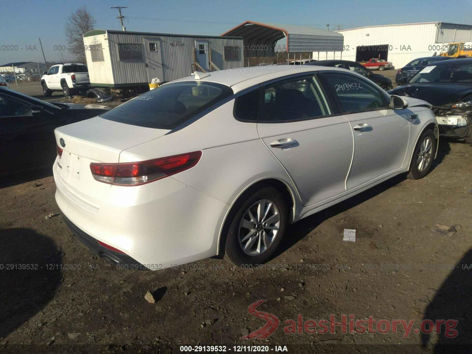 KNAGT4L36G5095905 2016 KIA OPTIMA