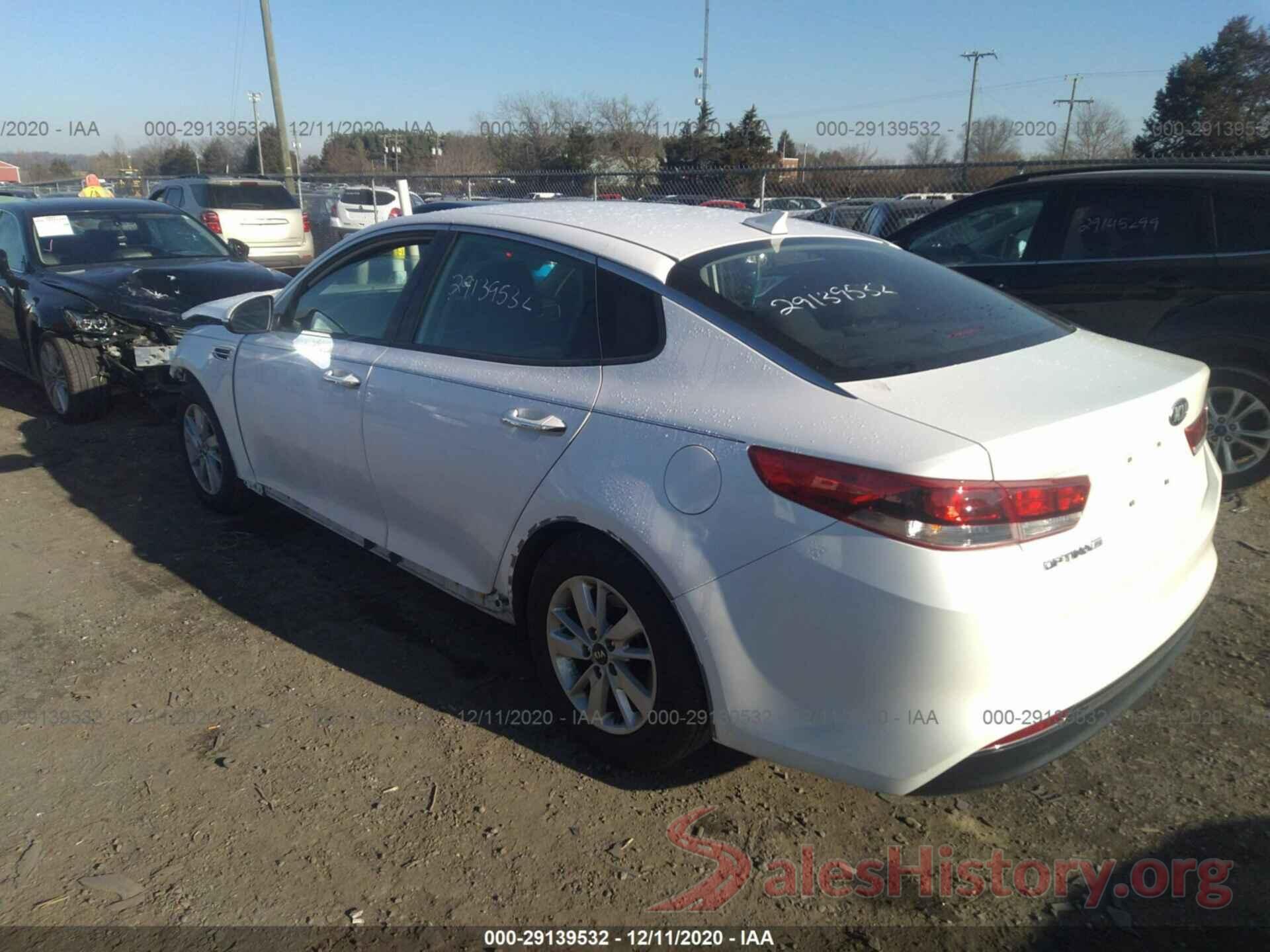 KNAGT4L36G5095905 2016 KIA OPTIMA