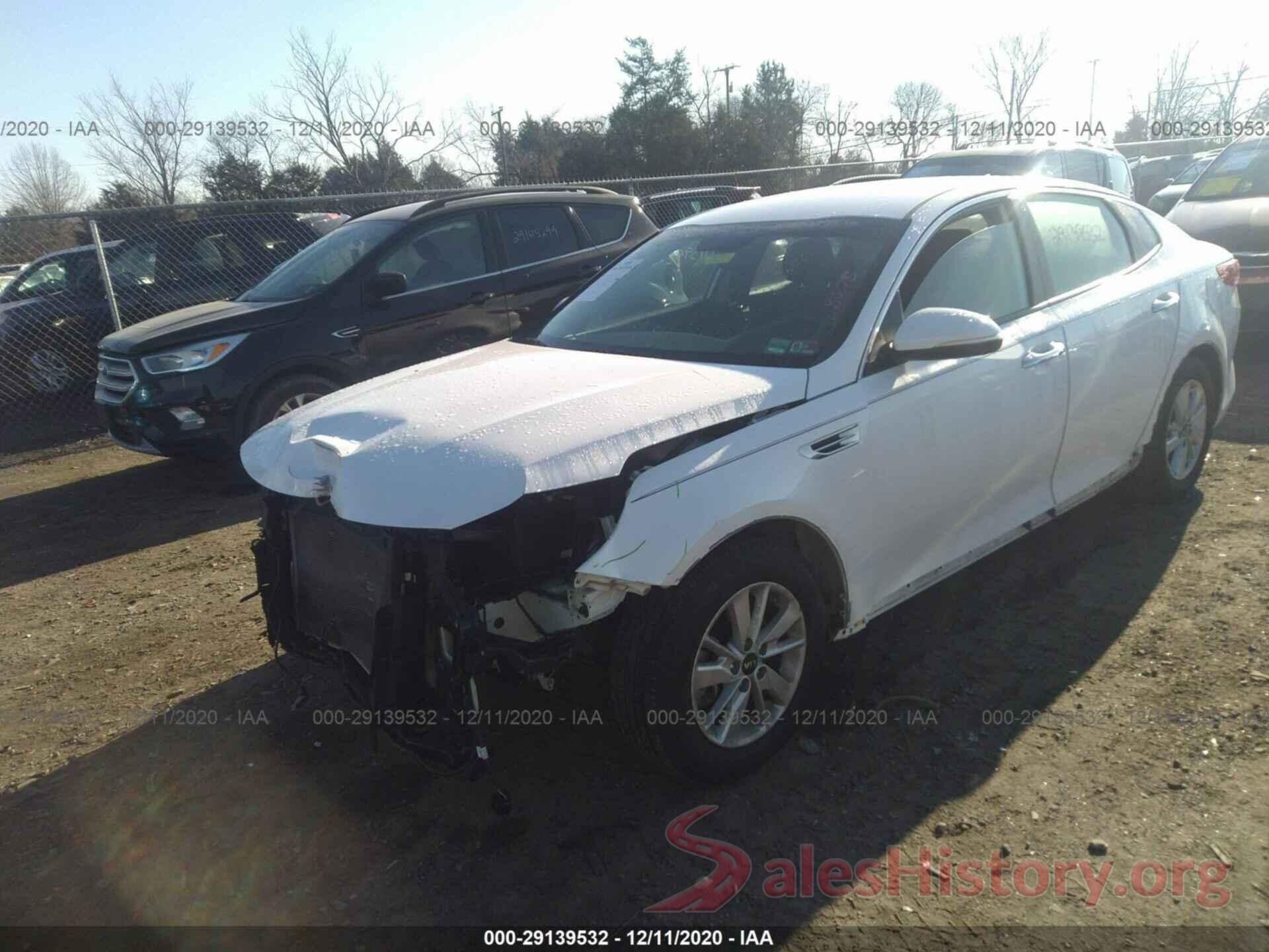 KNAGT4L36G5095905 2016 KIA OPTIMA