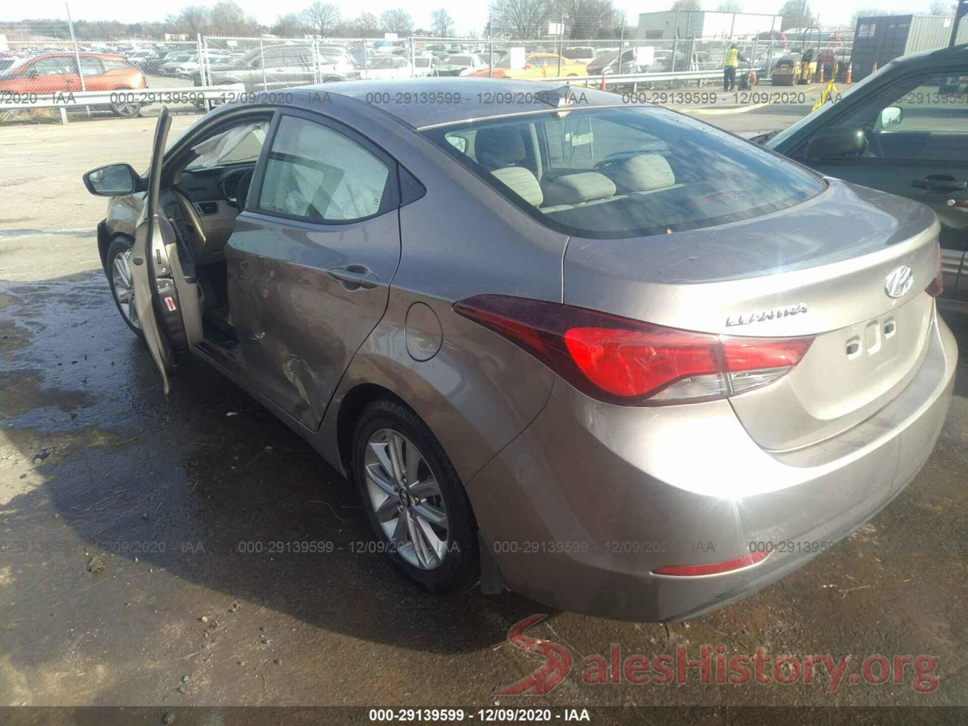 5NPDH4AE1GH672111 2016 HYUNDAI ELANTRA