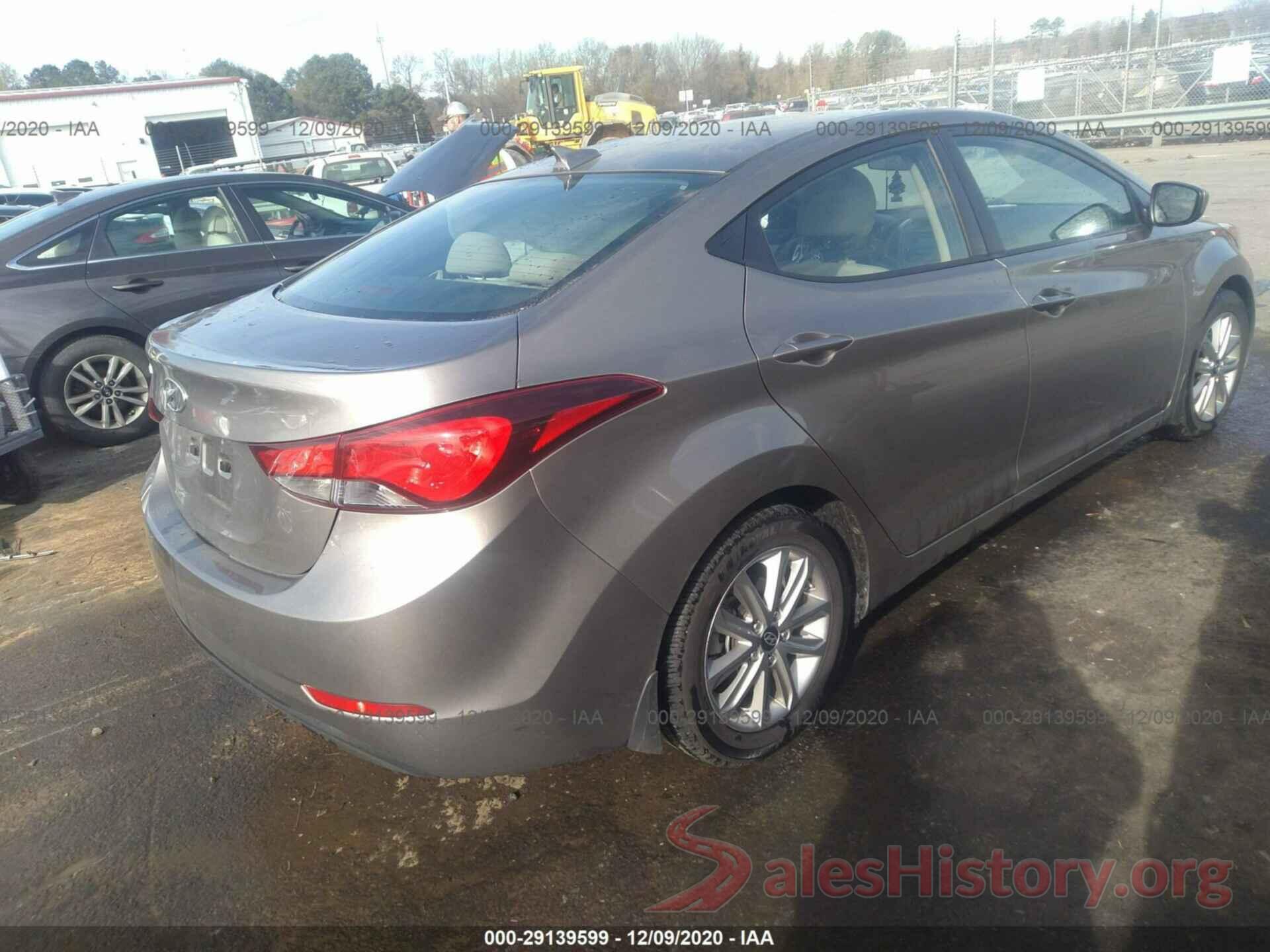 5NPDH4AE1GH672111 2016 HYUNDAI ELANTRA