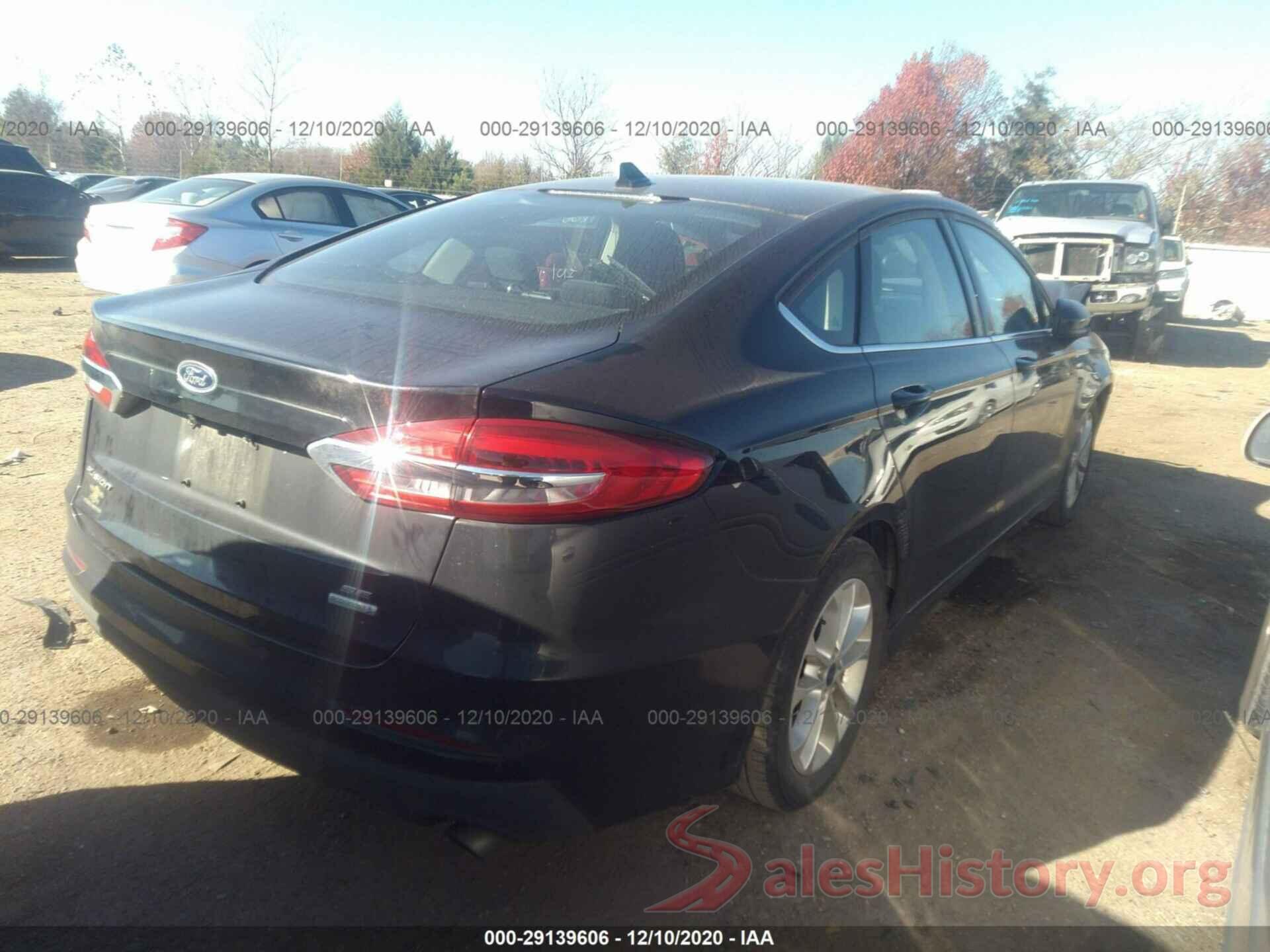 3FA6P0HD7KR229409 2019 FORD FUSION