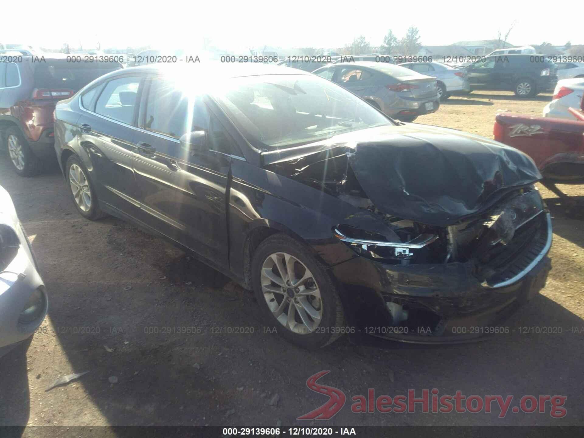 3FA6P0HD7KR229409 2019 FORD FUSION