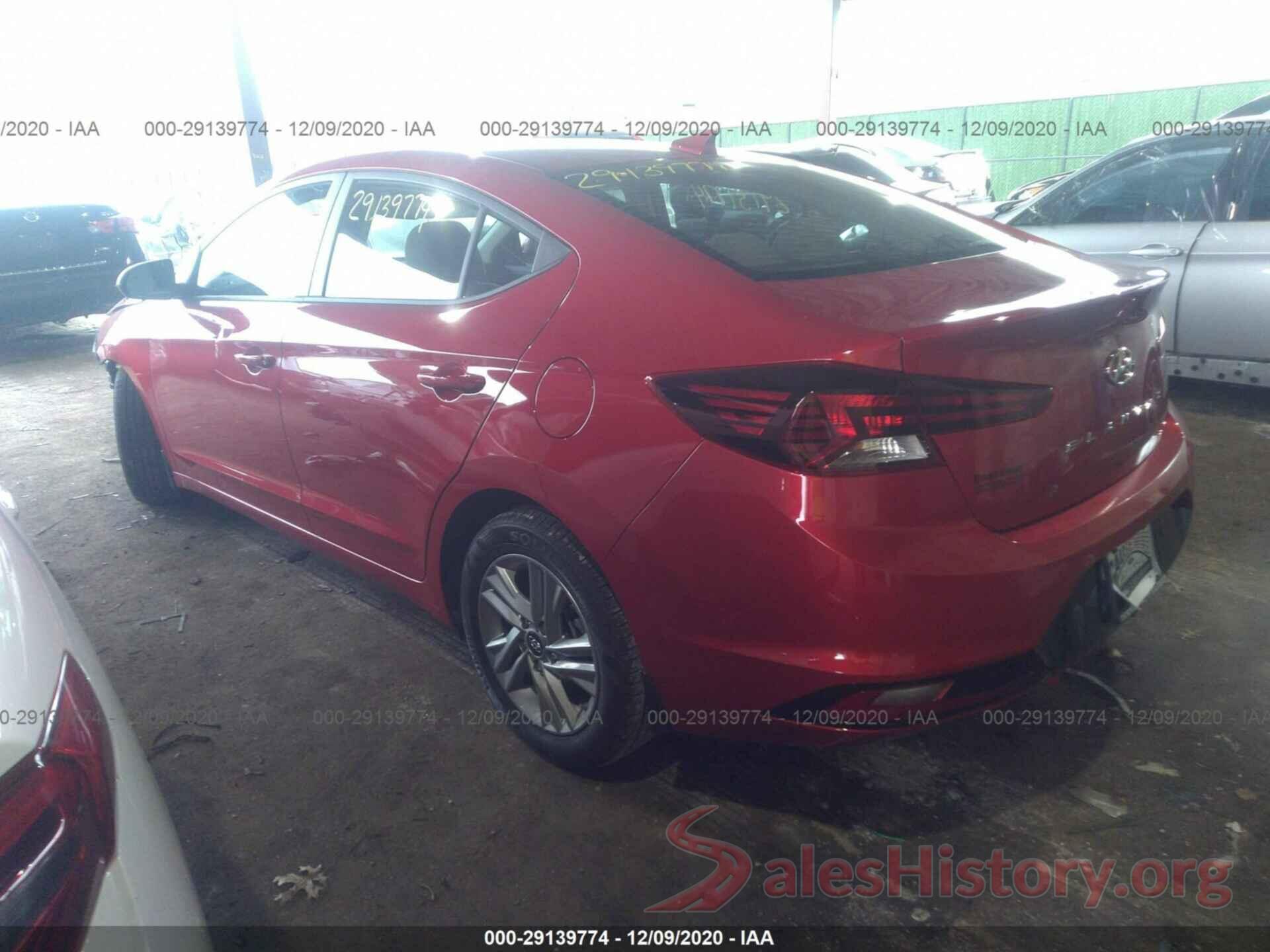 5NPD84LF9LH630480 2020 HYUNDAI ELANTRA