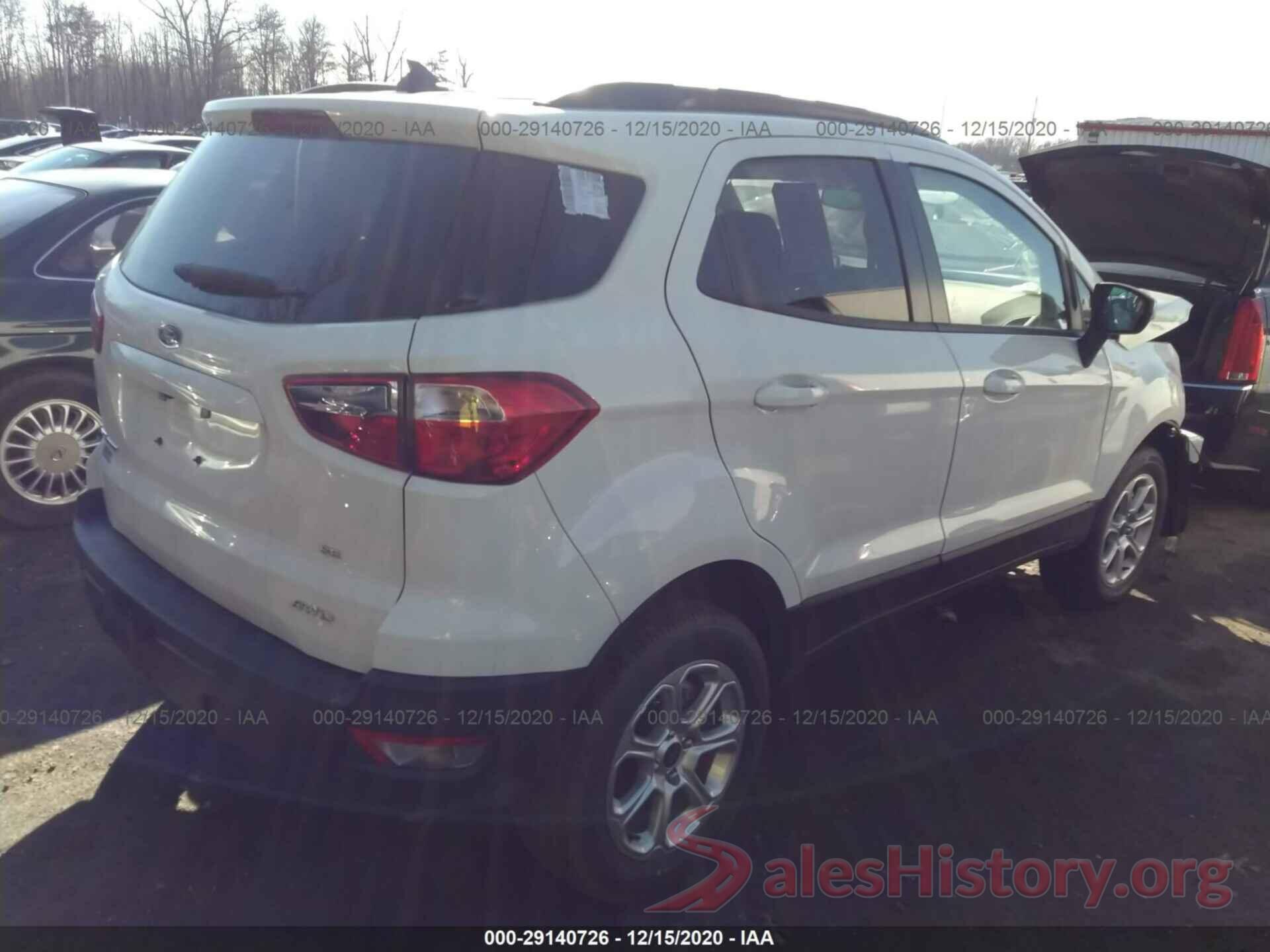 MAJ6S3GL2LC341186 2020 FORD ECOSPORT