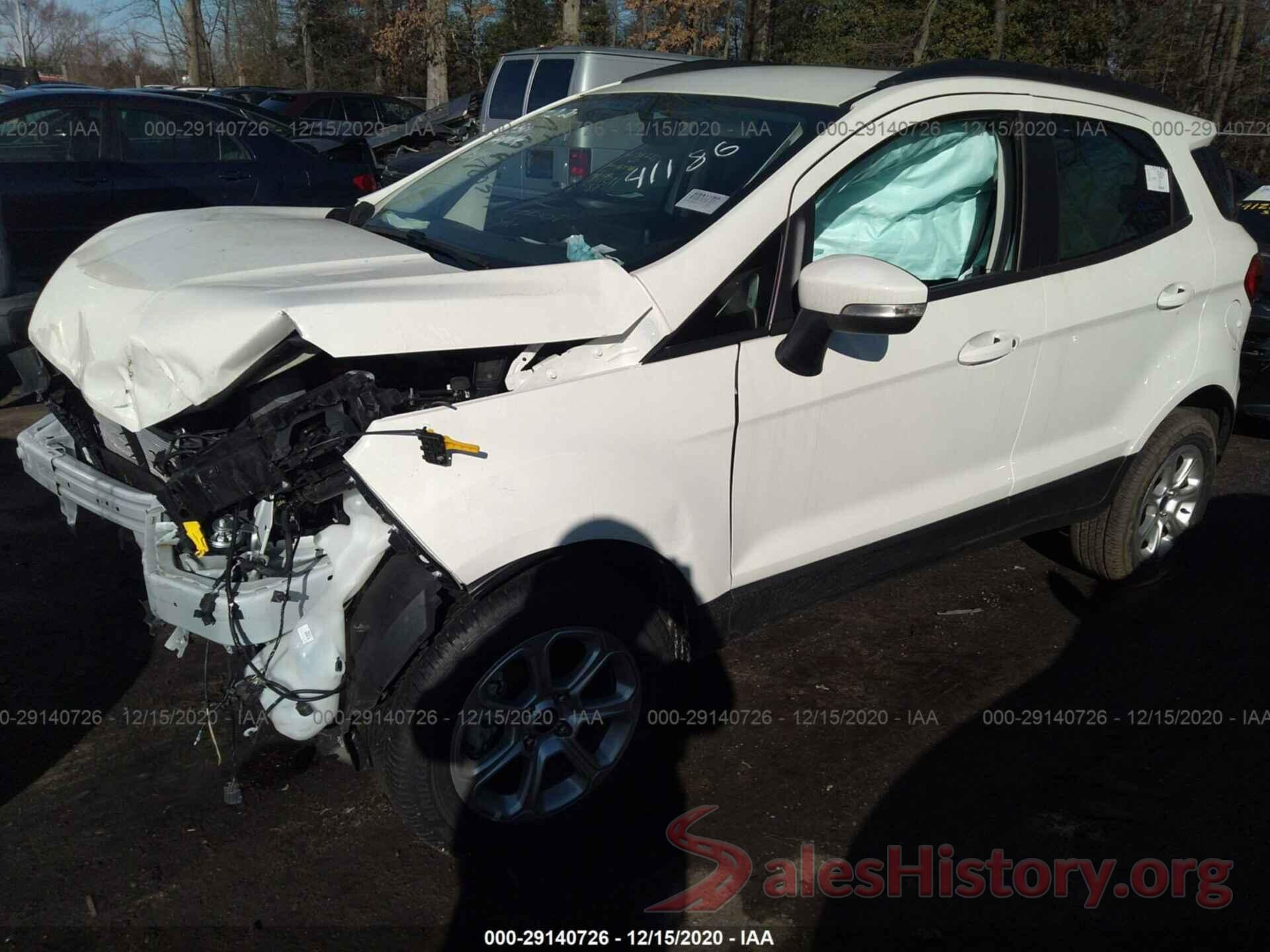 MAJ6S3GL2LC341186 2020 FORD ECOSPORT