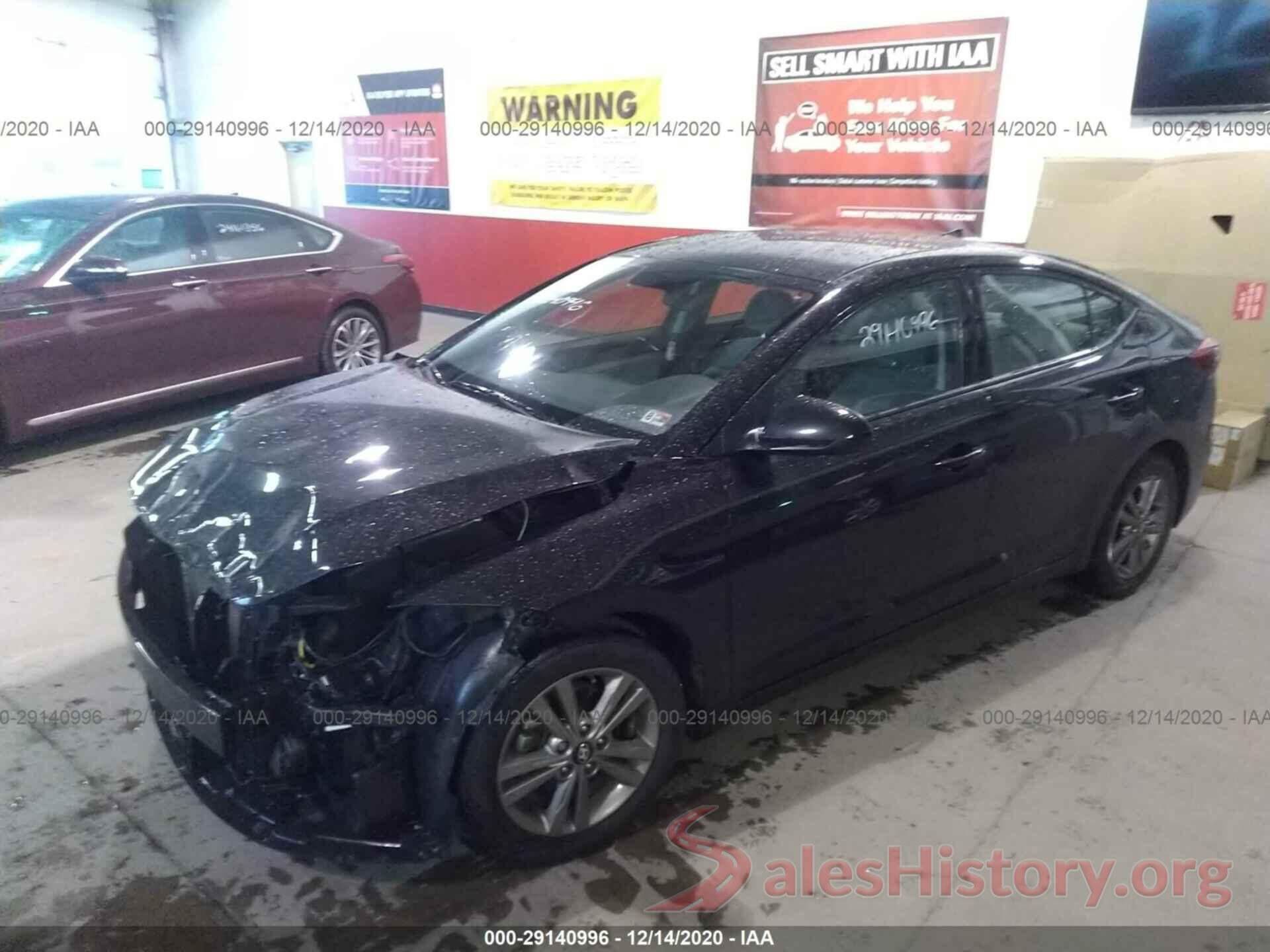 5NPD84LF3JH376701 2018 HYUNDAI ELANTRA