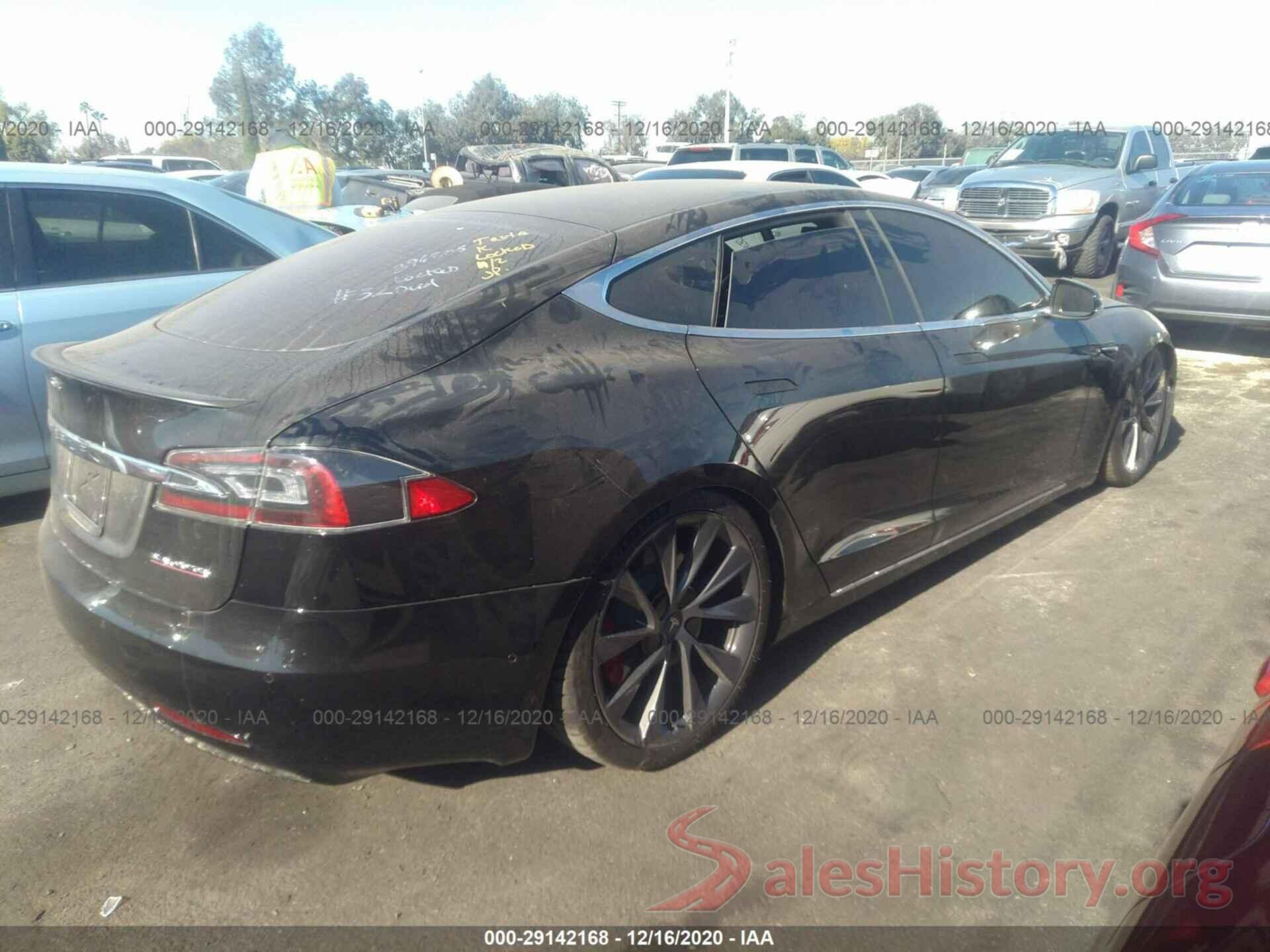 5YJSA1E46LF396805 2020 TESLA MODEL S