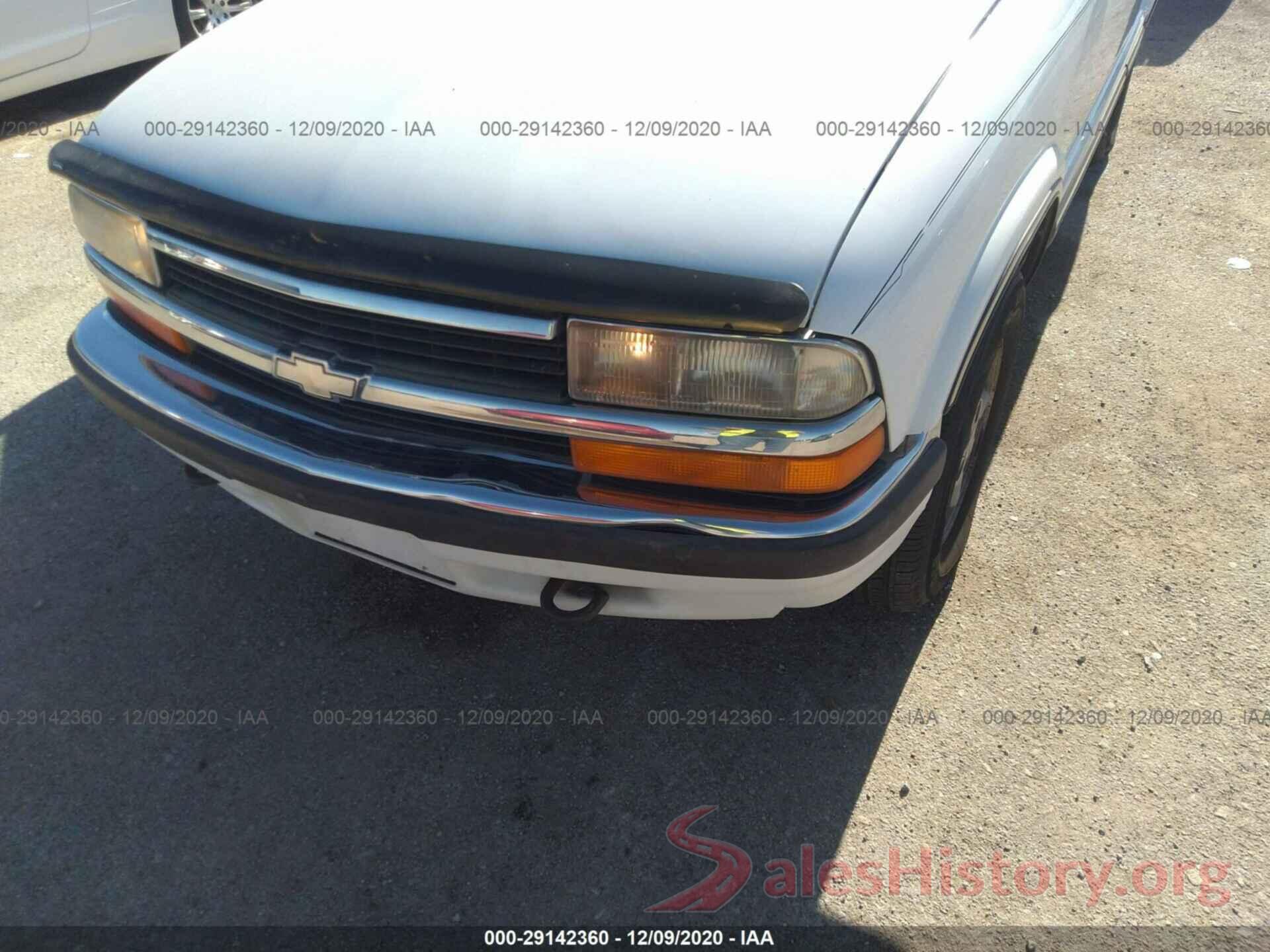 1GNDT13W3W2278474 1998 CHEVROLET BLAZER