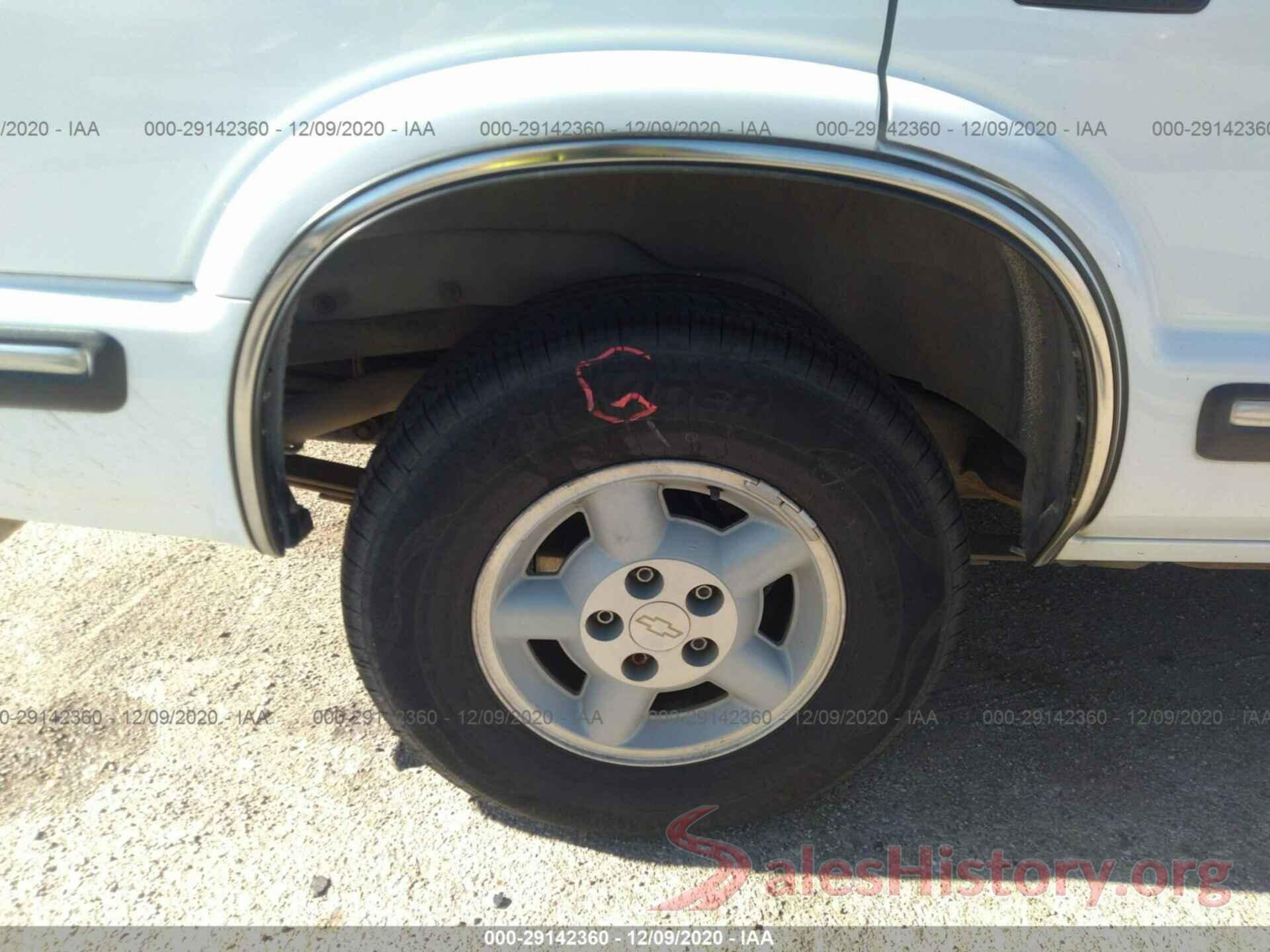 1GNDT13W3W2278474 1998 CHEVROLET BLAZER