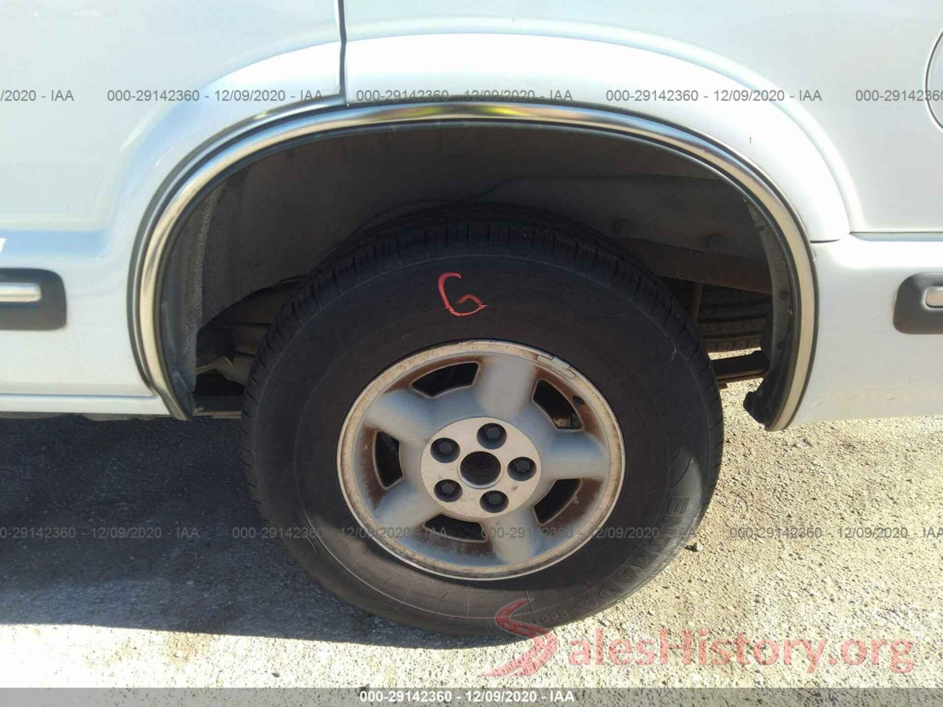 1GNDT13W3W2278474 1998 CHEVROLET BLAZER