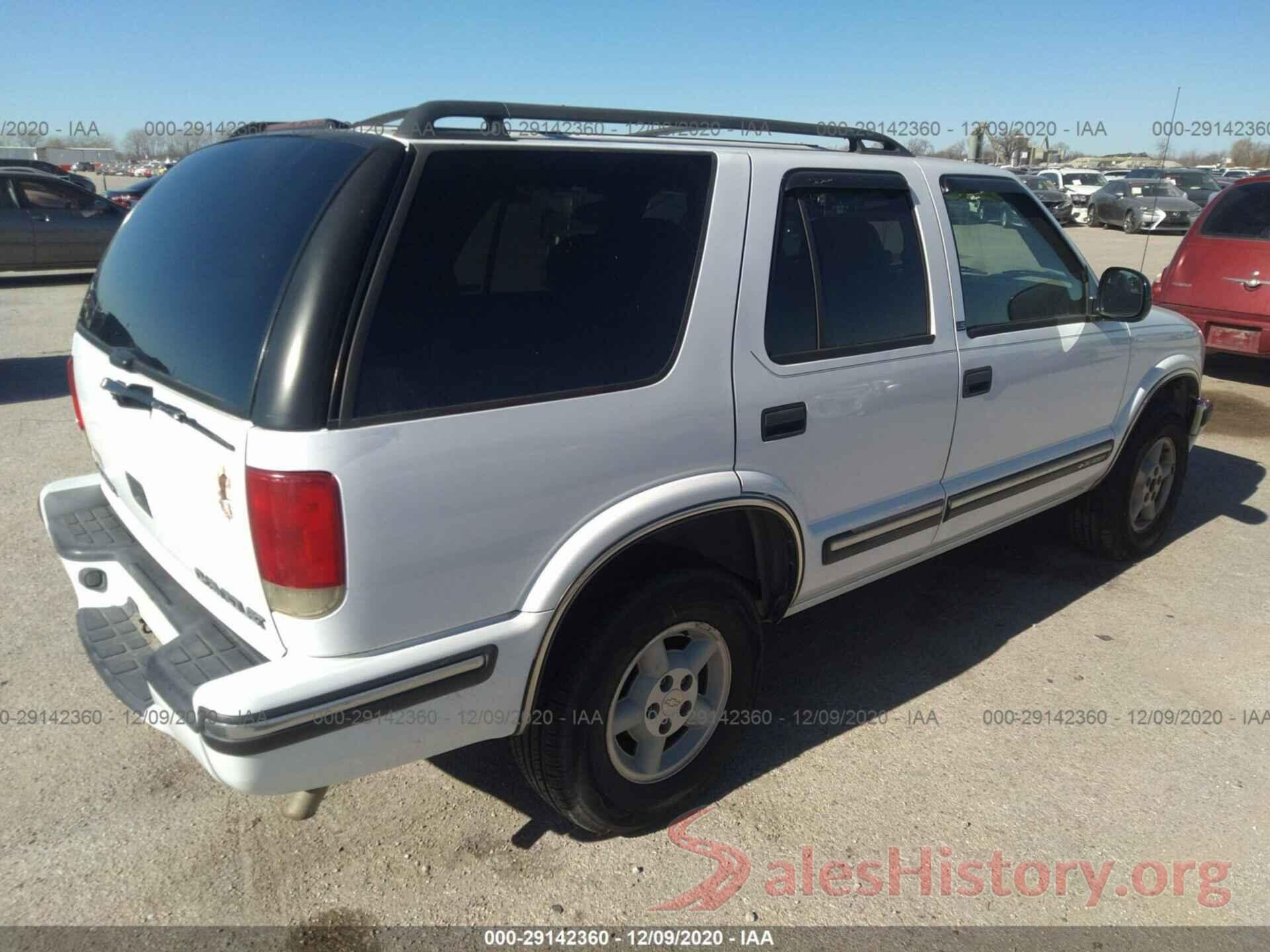 1GNDT13W3W2278474 1998 CHEVROLET BLAZER