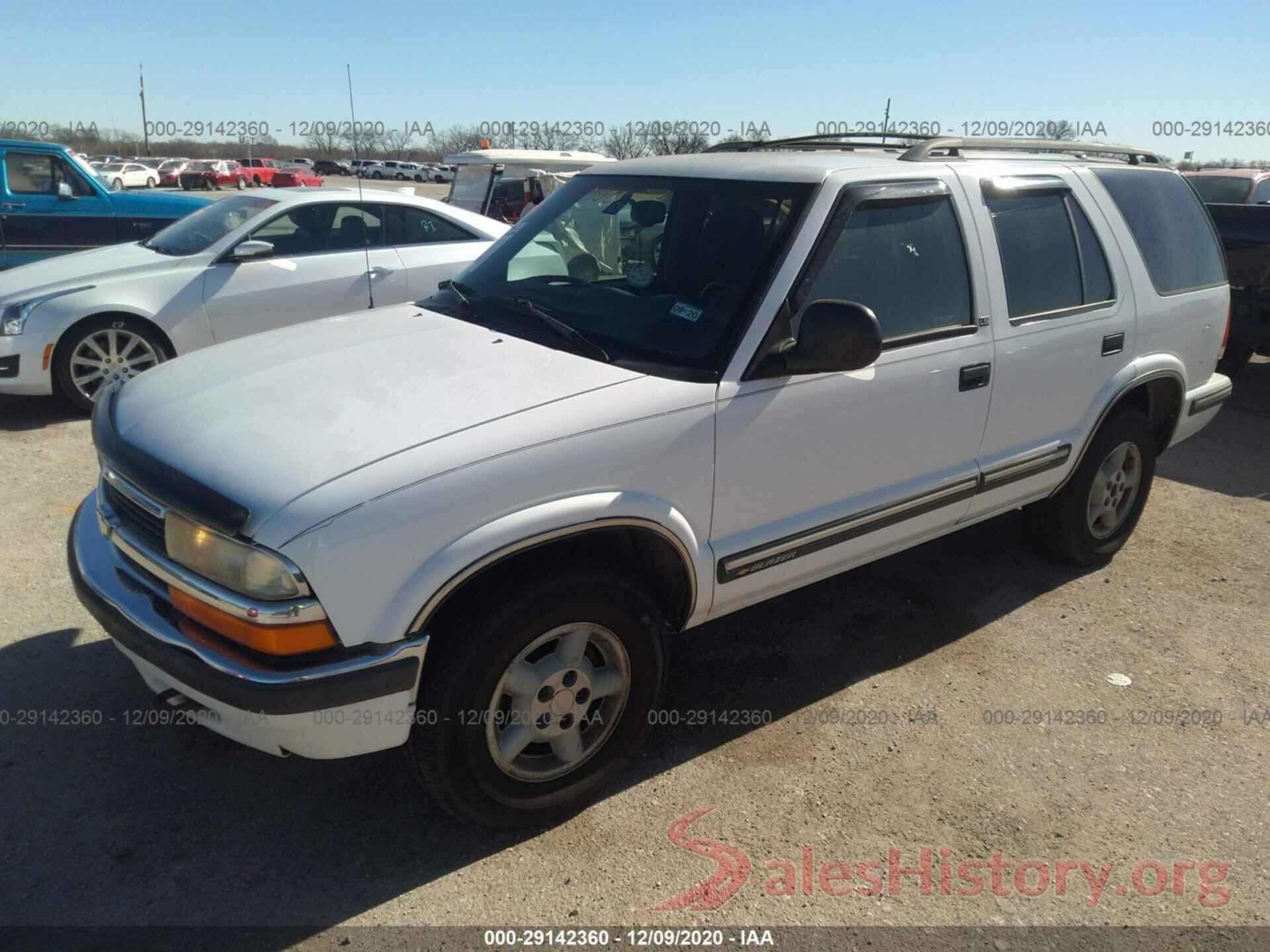 1GNDT13W3W2278474 1998 CHEVROLET BLAZER