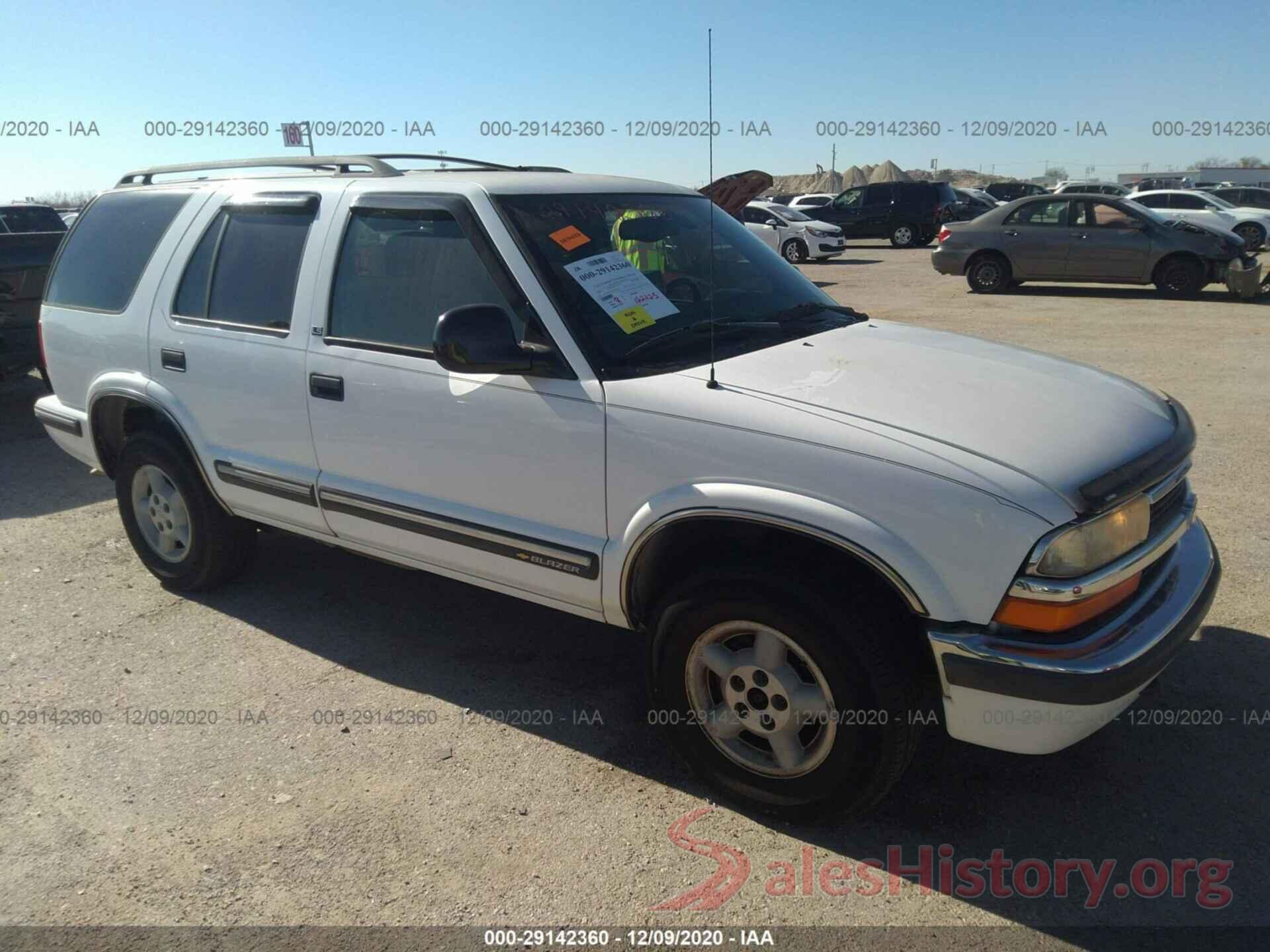 1GNDT13W3W2278474 1998 CHEVROLET BLAZER